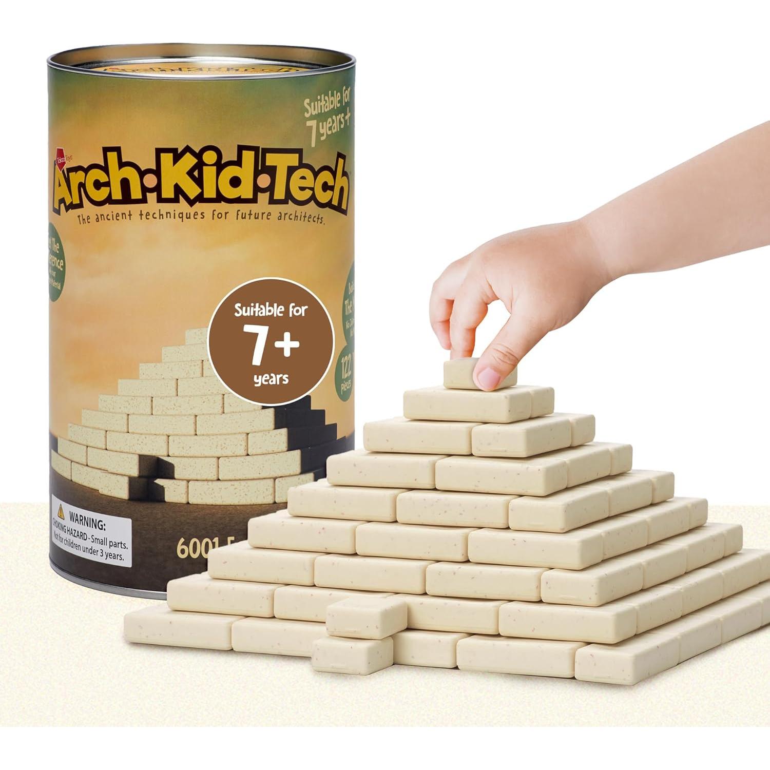 Set Educativo de Construcción Taksa Toys 122 Piezas + 5 Animales