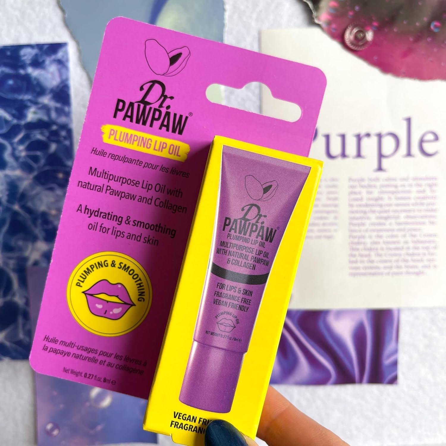 Aceite Labial Voluminizador Dr. PawPaw 7.93 g - Hidratante con Aloe Vera