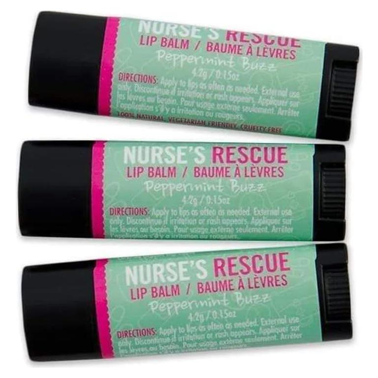 Trío de Bálsamo Labial Walton Wood Farm Menta Zumbido 100% Natural