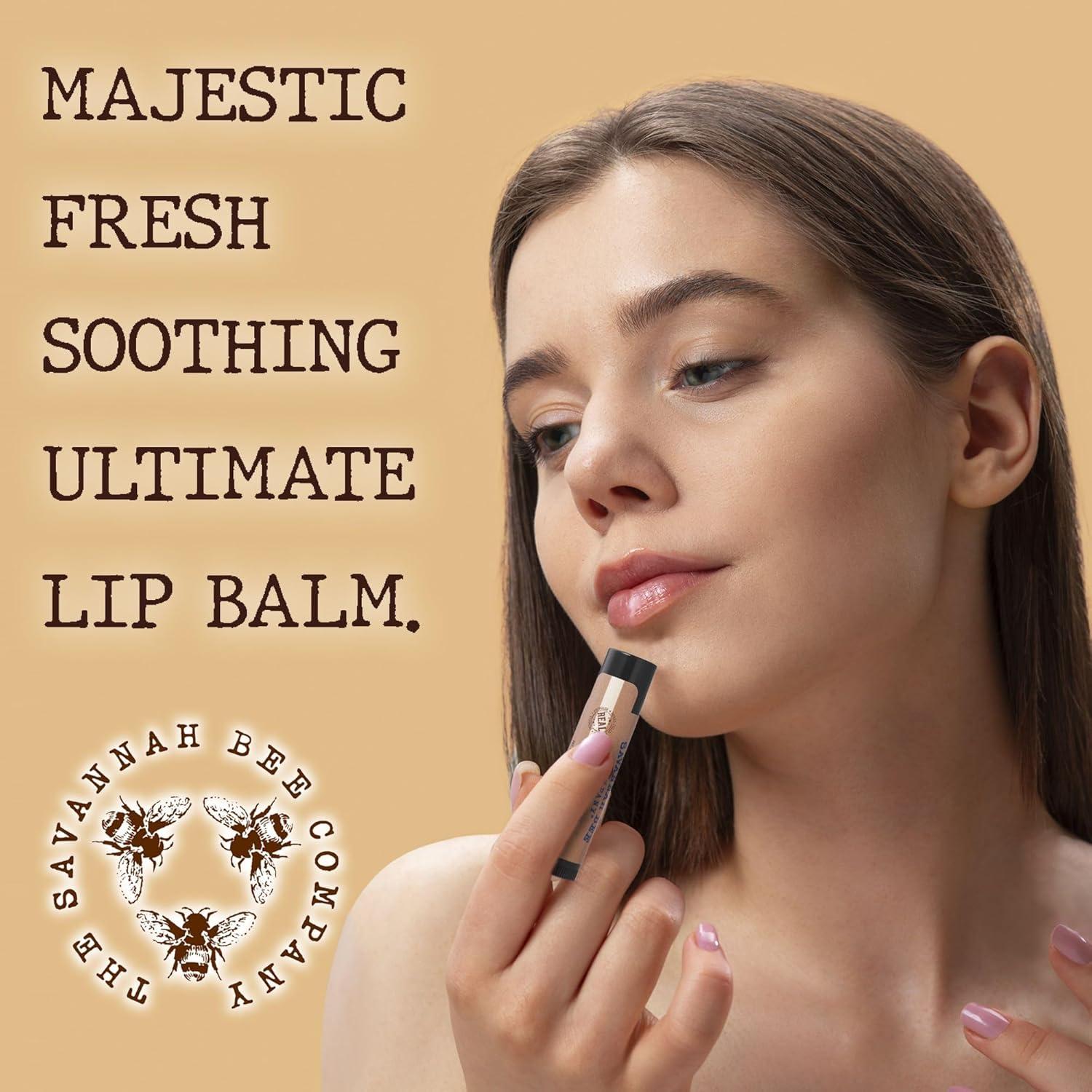 Bálsamo Labial Savannah Bee 4.25 g Menta Refrescante Natural