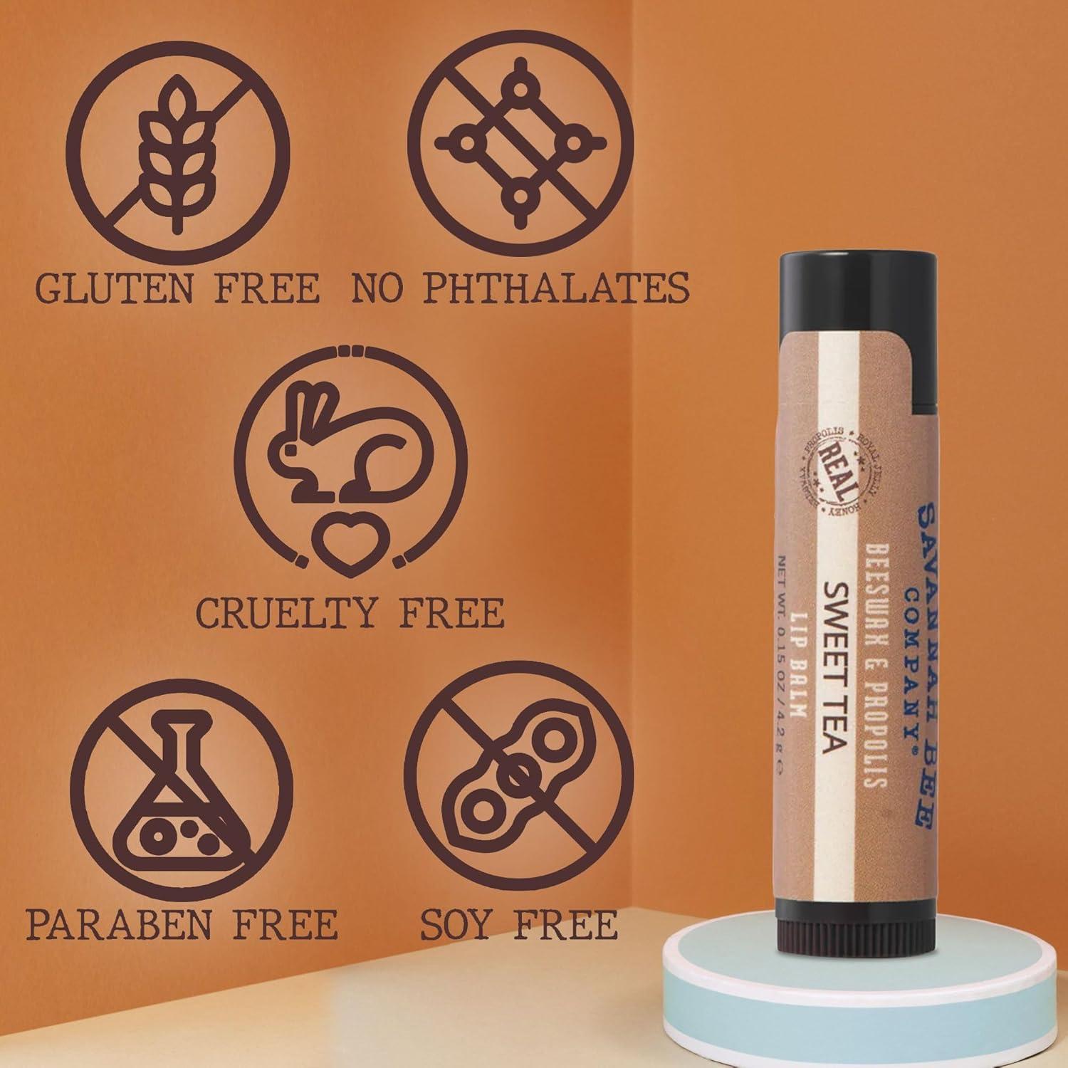 Bálsamo Labial Savannah Bee 4.25 g Menta Refrescante Natural