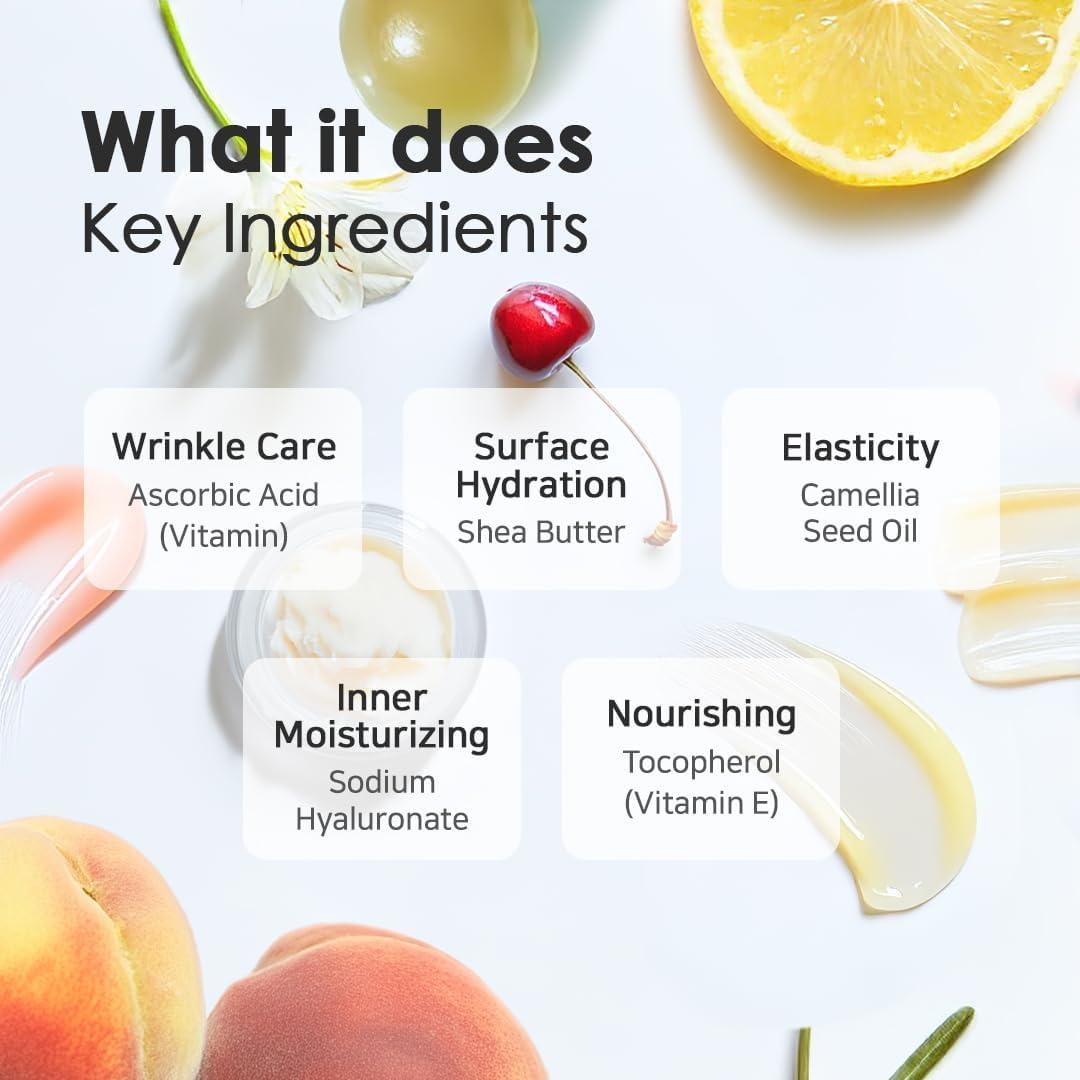 Máscara de Aceite Labial Glowiest Durazno 32g Hidratante K-Beauty