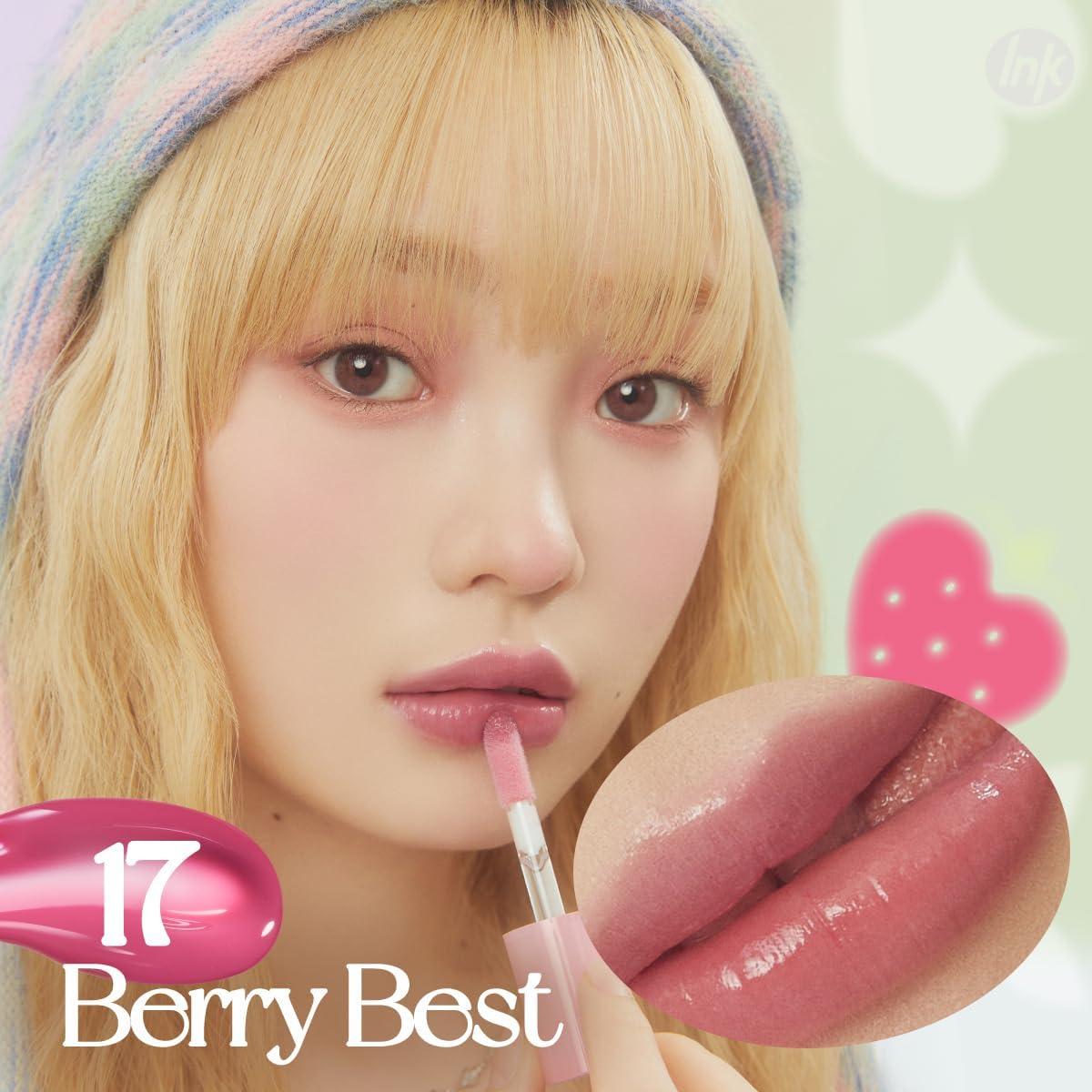 Brillo Labial Peripera Ink Glasting 017 Mejor Berry 9.92g