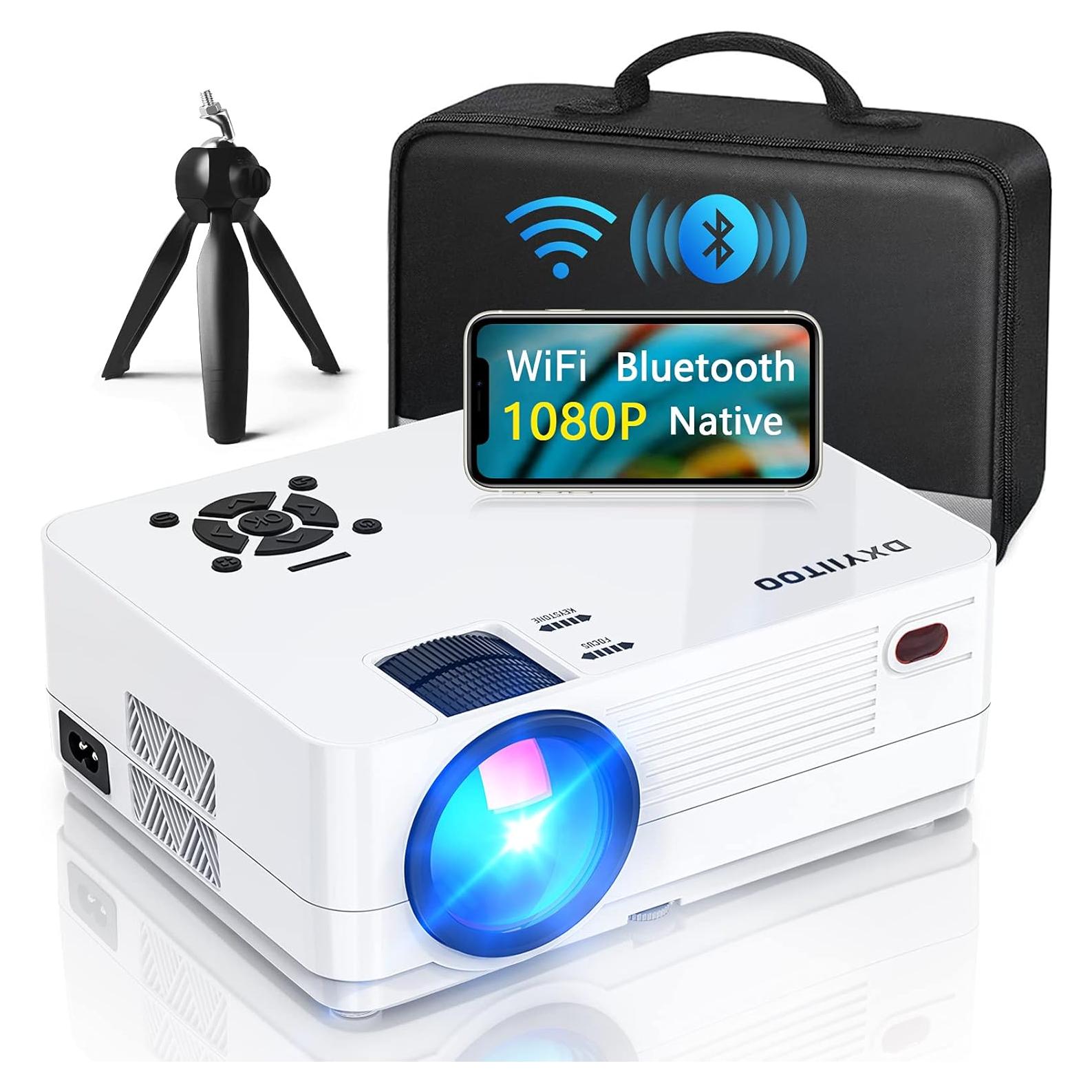 Proyector Full HD Dxyiitoo S3 1080P WiFi Bluetooth 12000 lm