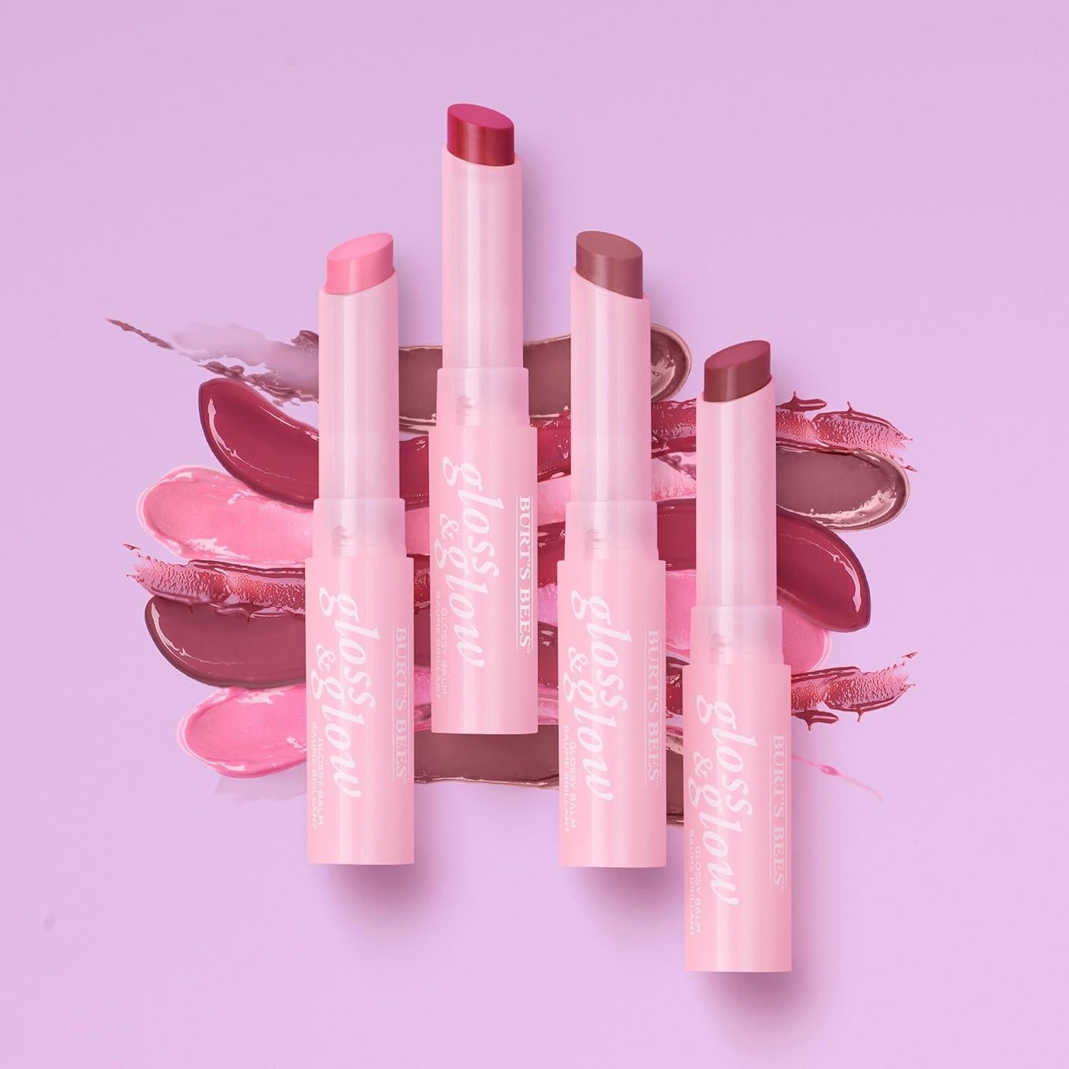 Bálsamo Labial Brillante Burts Bees - 100% Natural - Cereza - 2 Tubos