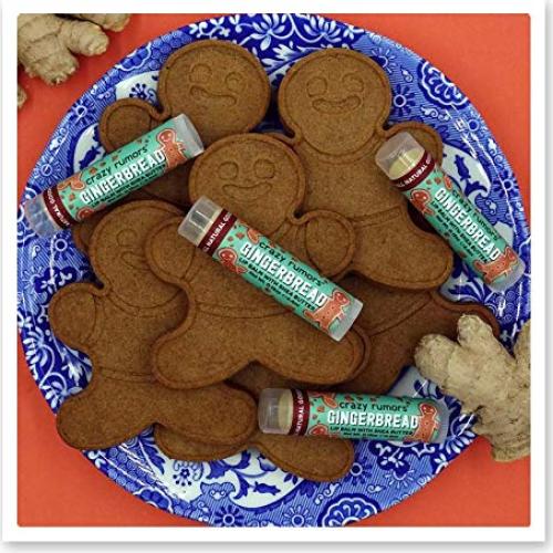 Bálsamo Labial Vegano Crazy Rumors Jengibre 0.15oz 100% Natural