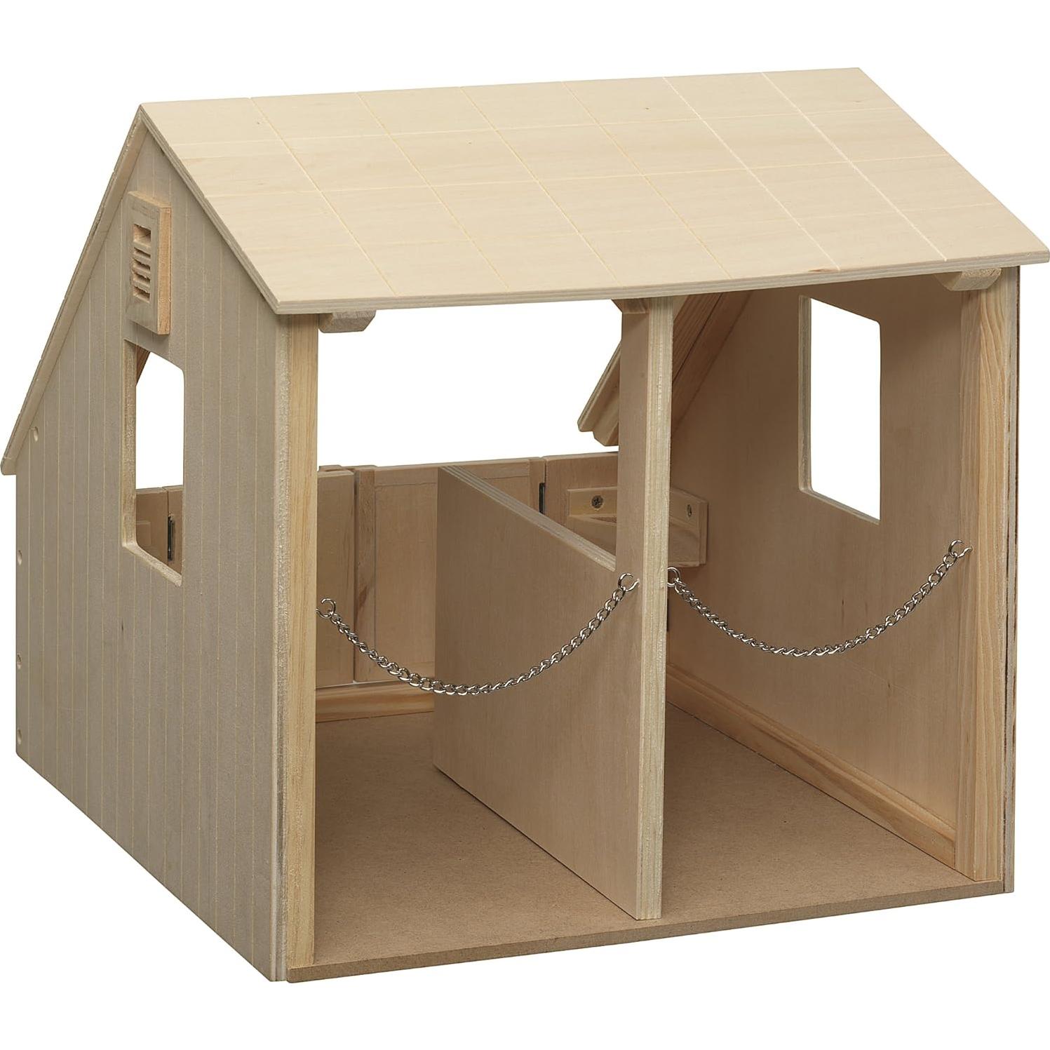 Breyer Traditional Series Wood Horse Stable Toy Model | 11.625L x 11" H x 13" D #306