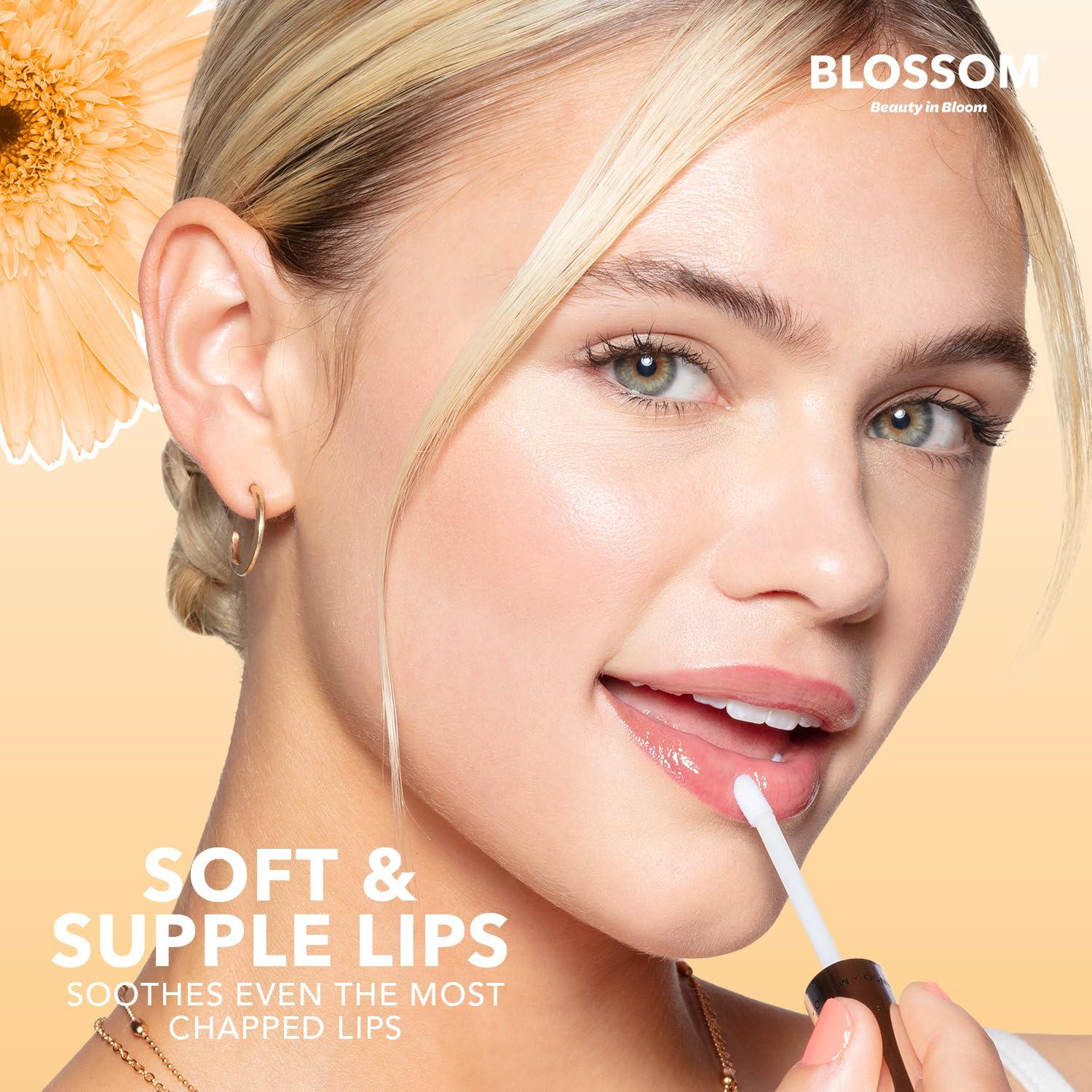 Brillo de Labios Mango Blossom 3g - Hidratante con Flores Reales