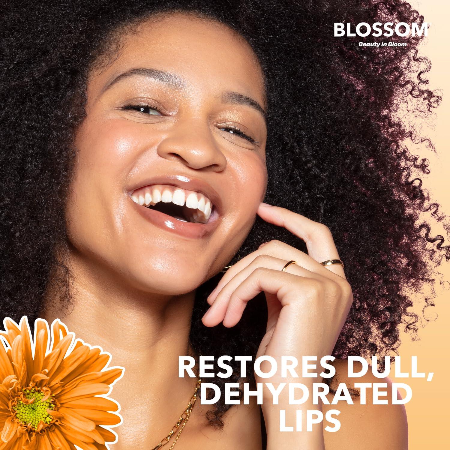 Brillo de Labios Mango Blossom 3g - Hidratante con Flores Reales