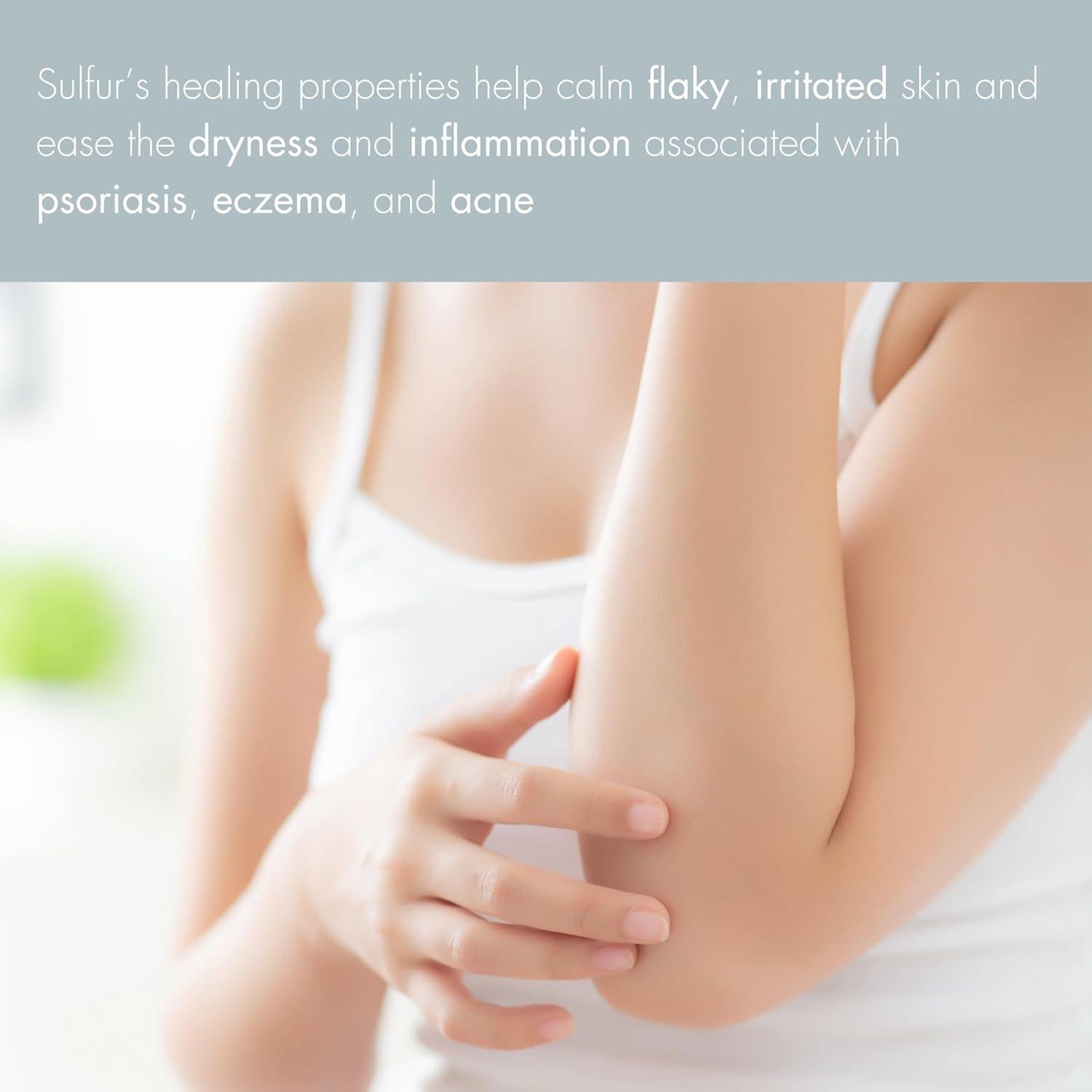 Jabón de Azufre del Mar Muerto Jericho 125g - Paquete de 3