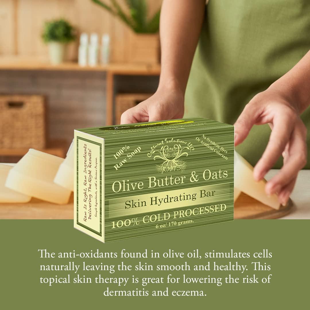 Jabón Natural Yadain 170g Mantequilla de Oliva y Avena