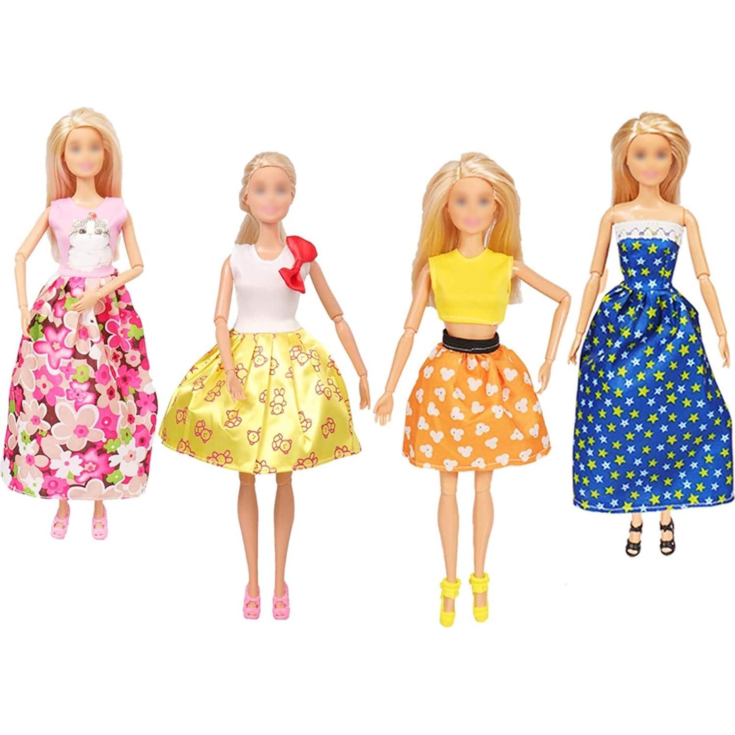 SOTOGO 33 Piezas Ropa de Muñeca 29 cm Accesorios Boda