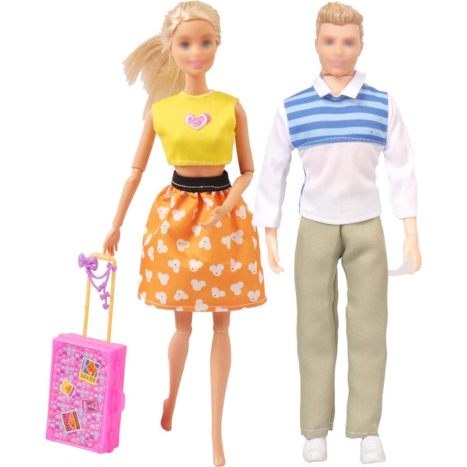 SOTOGO 33 Piezas Ropa de Muñeca 29 cm Accesorios Boda