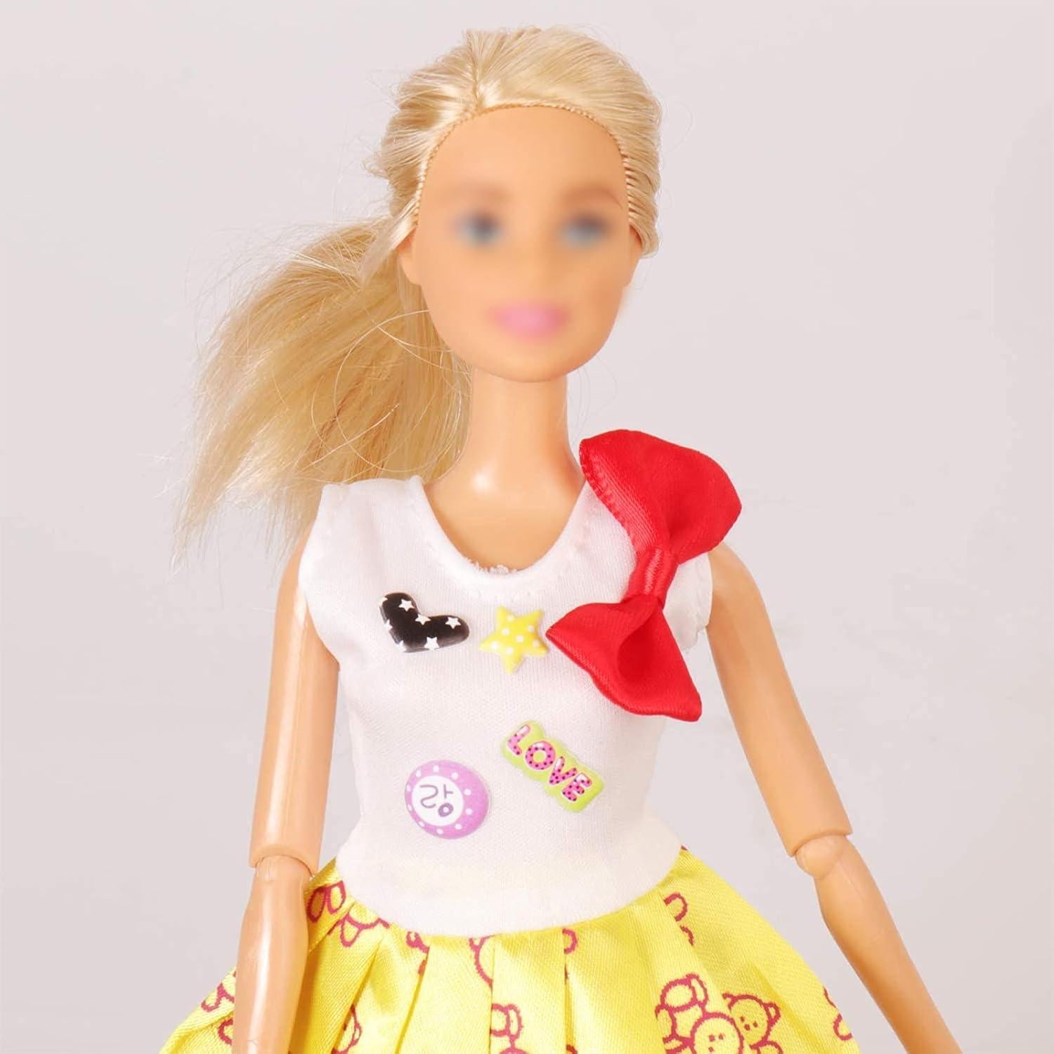 SOTOGO 33 Piezas Ropa de Muñeca 29 cm Accesorios Boda