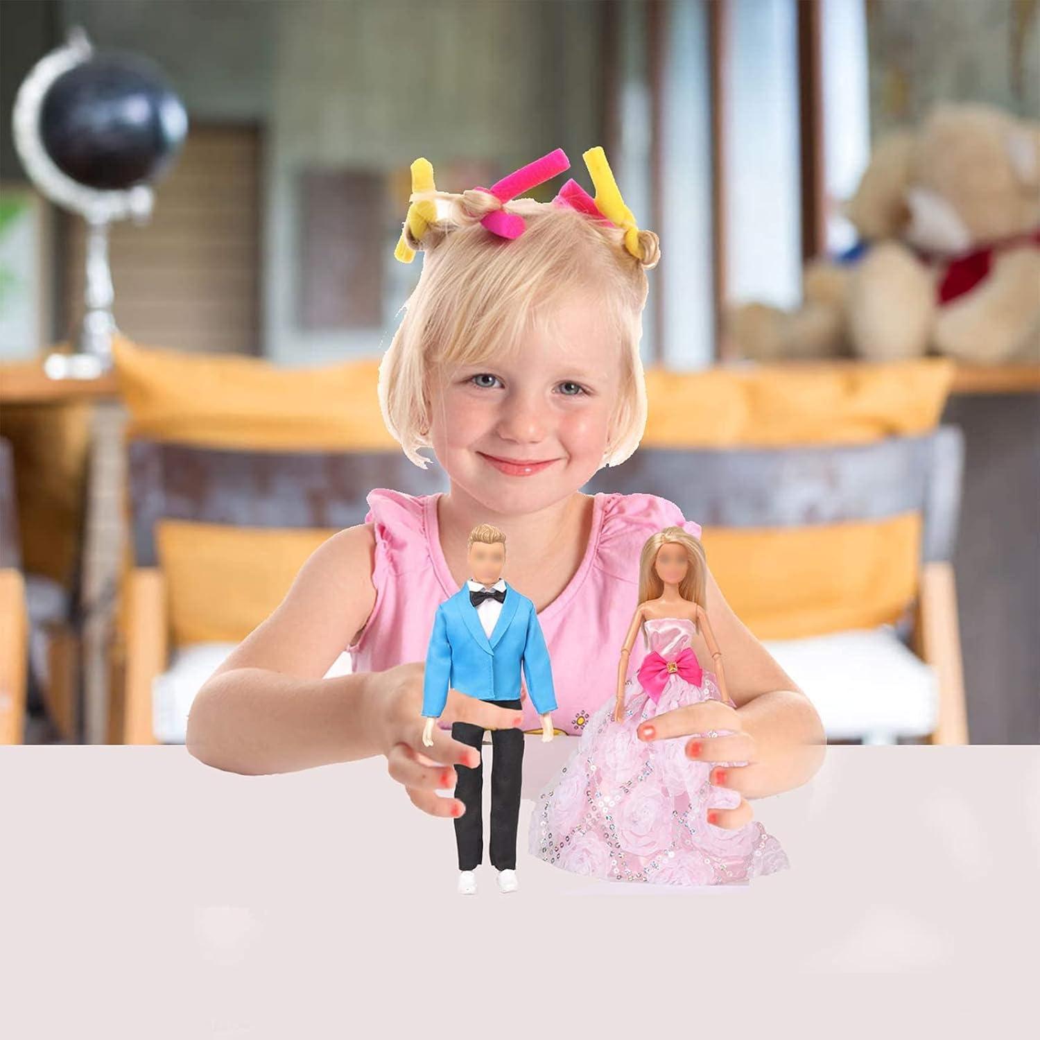 SOTOGO 33 Piezas Ropa de Muñeca 29 cm Accesorios Boda