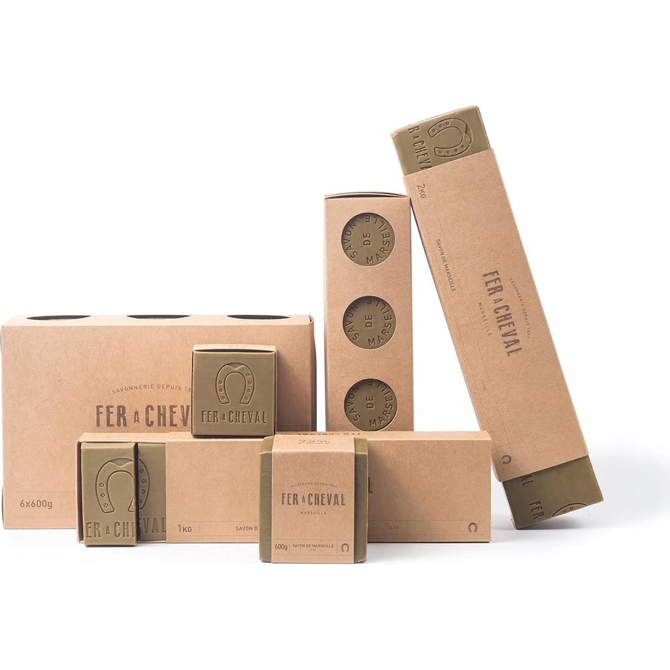 Cubo de Jabón de Aceite de Oliva Puro Fer à Cheval 300g