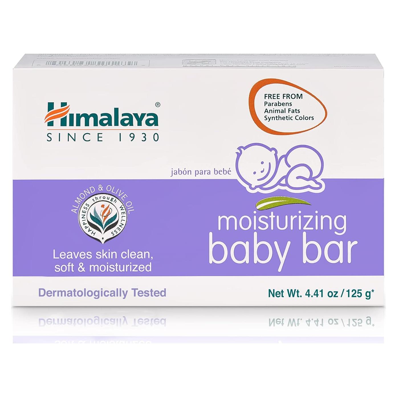 Barra Hidratante para Bebés Himalaya con Aceite de Oliva 125g