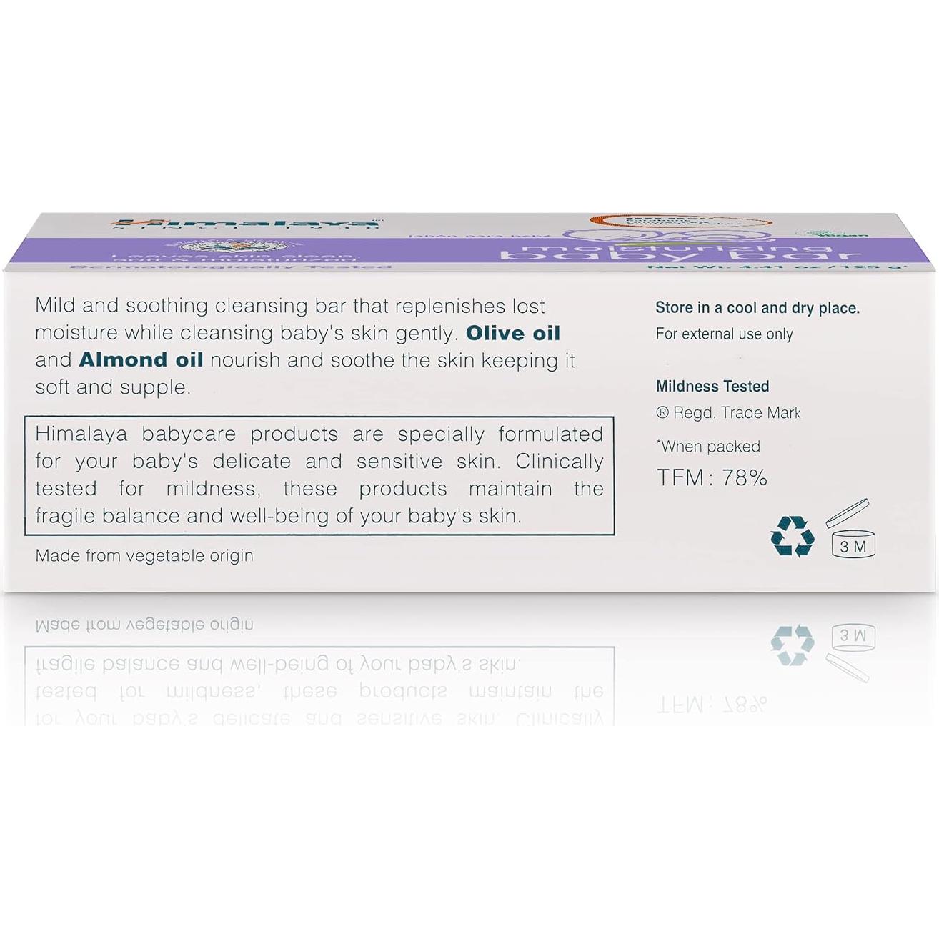 Barra Hidratante para Bebés Himalaya con Aceite de Oliva 125g