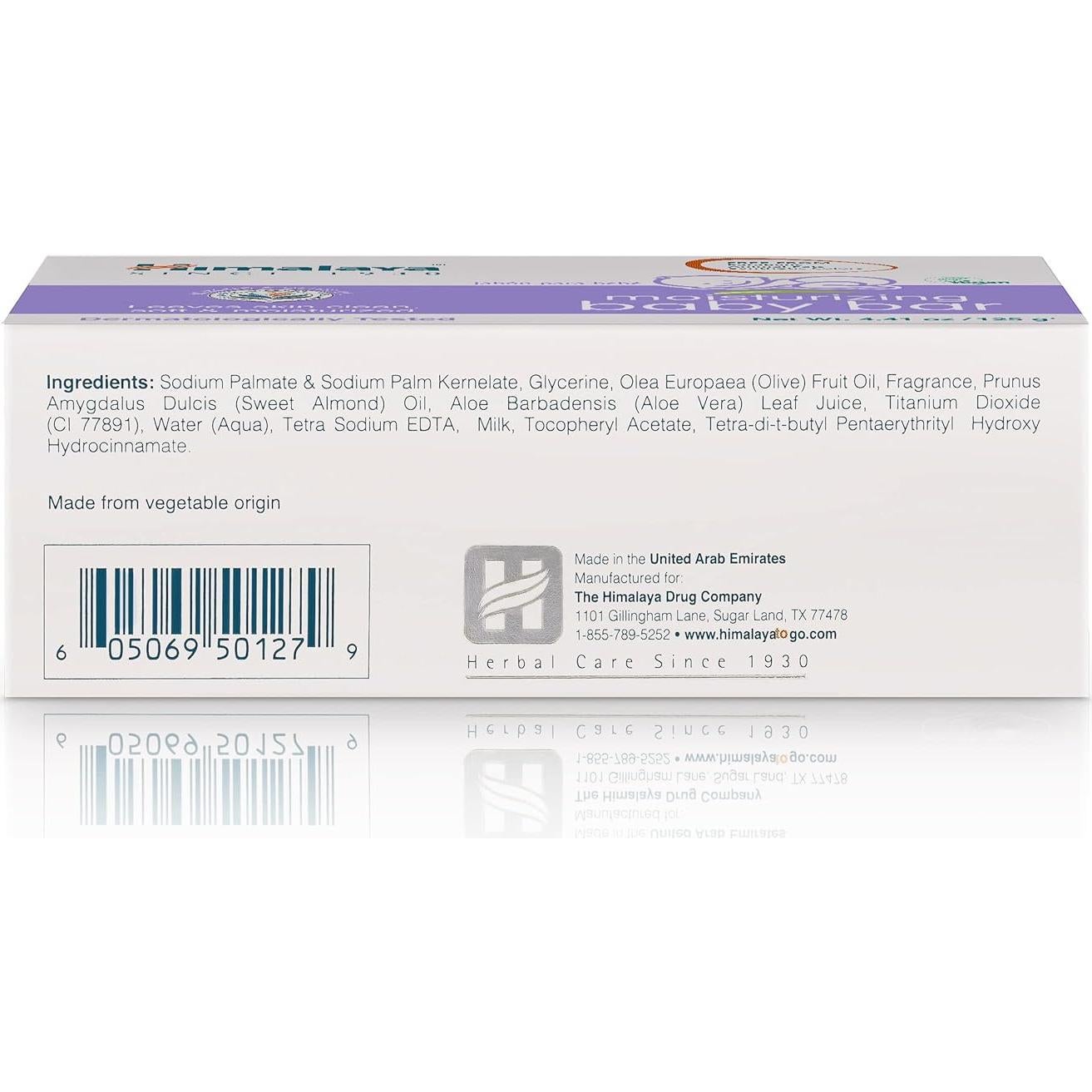 Barra Hidratante para Bebés Himalaya con Aceite de Oliva 125g