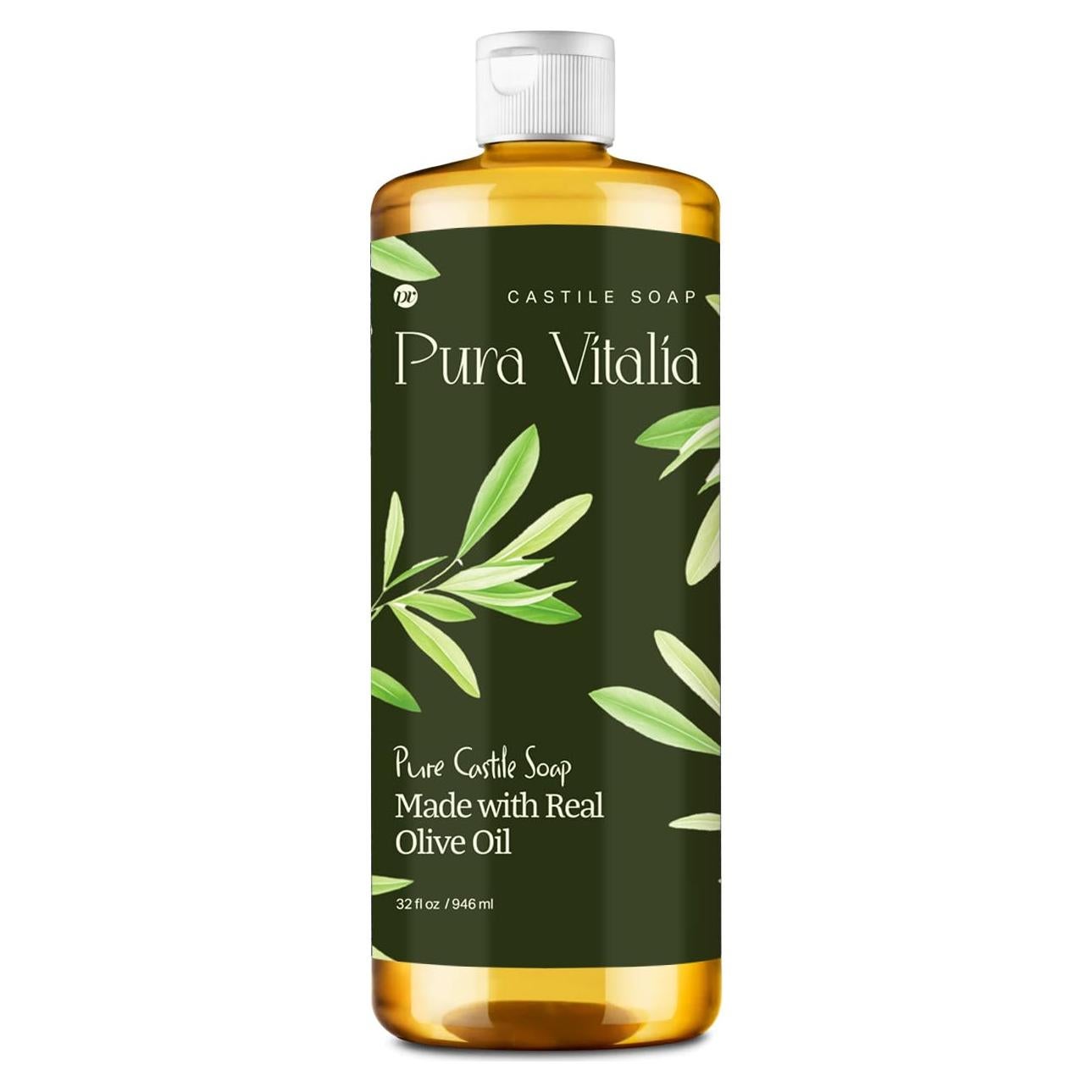 Jabón de Castilla Sin Fragancia Pura Vitalia 946 ml Orgánico