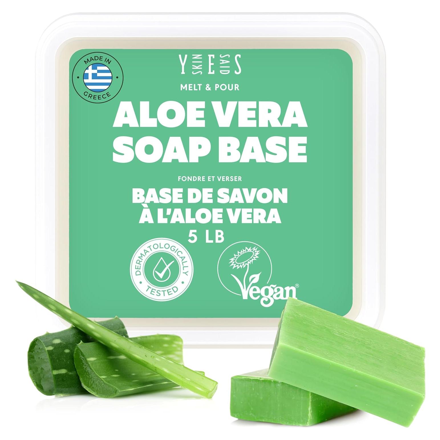 Base de Jabón de Aloe Vera 2.27 kg - Skin Said Yes - Natural
