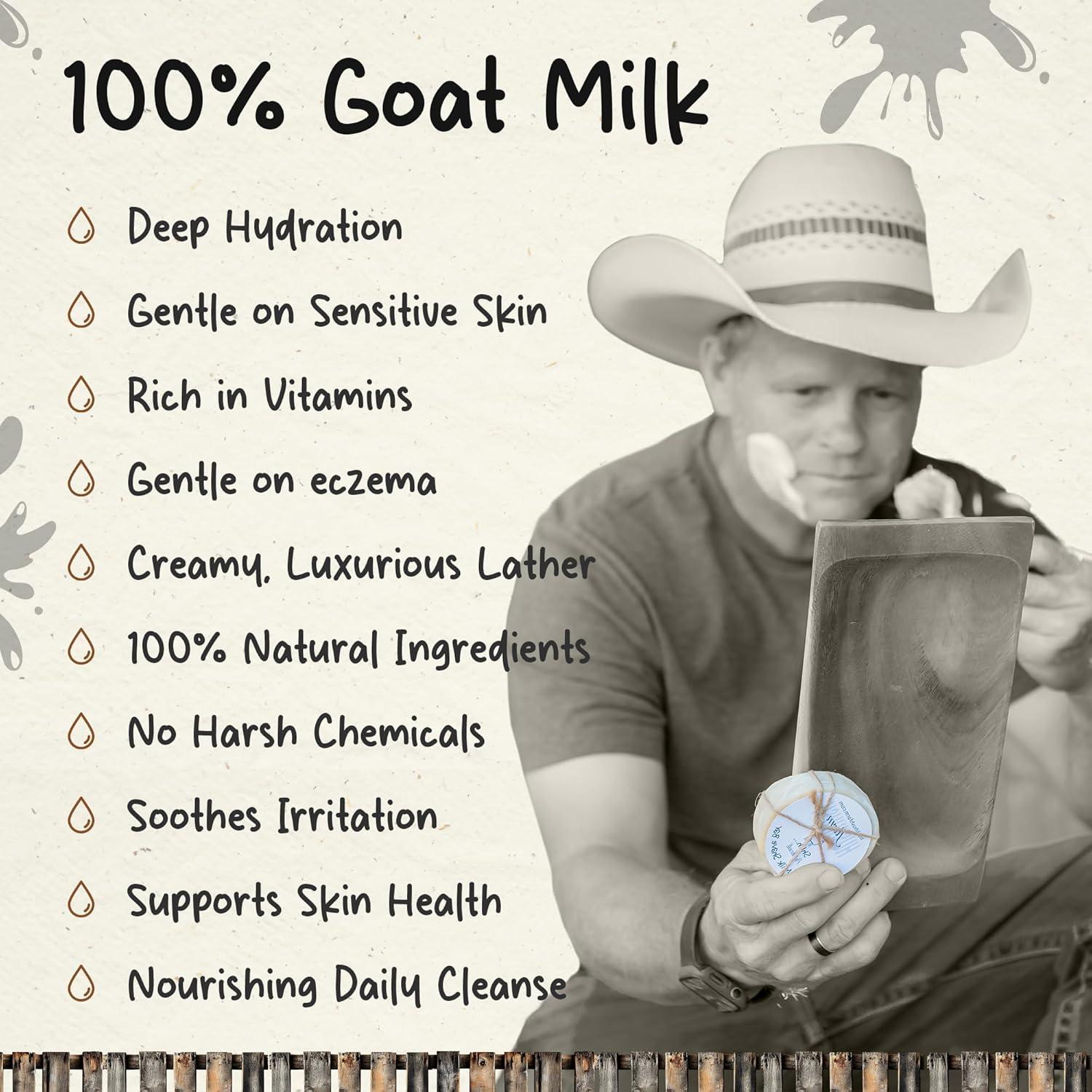 Jabón de Afeitar HushHush Farms 3 Barras 142g Natural