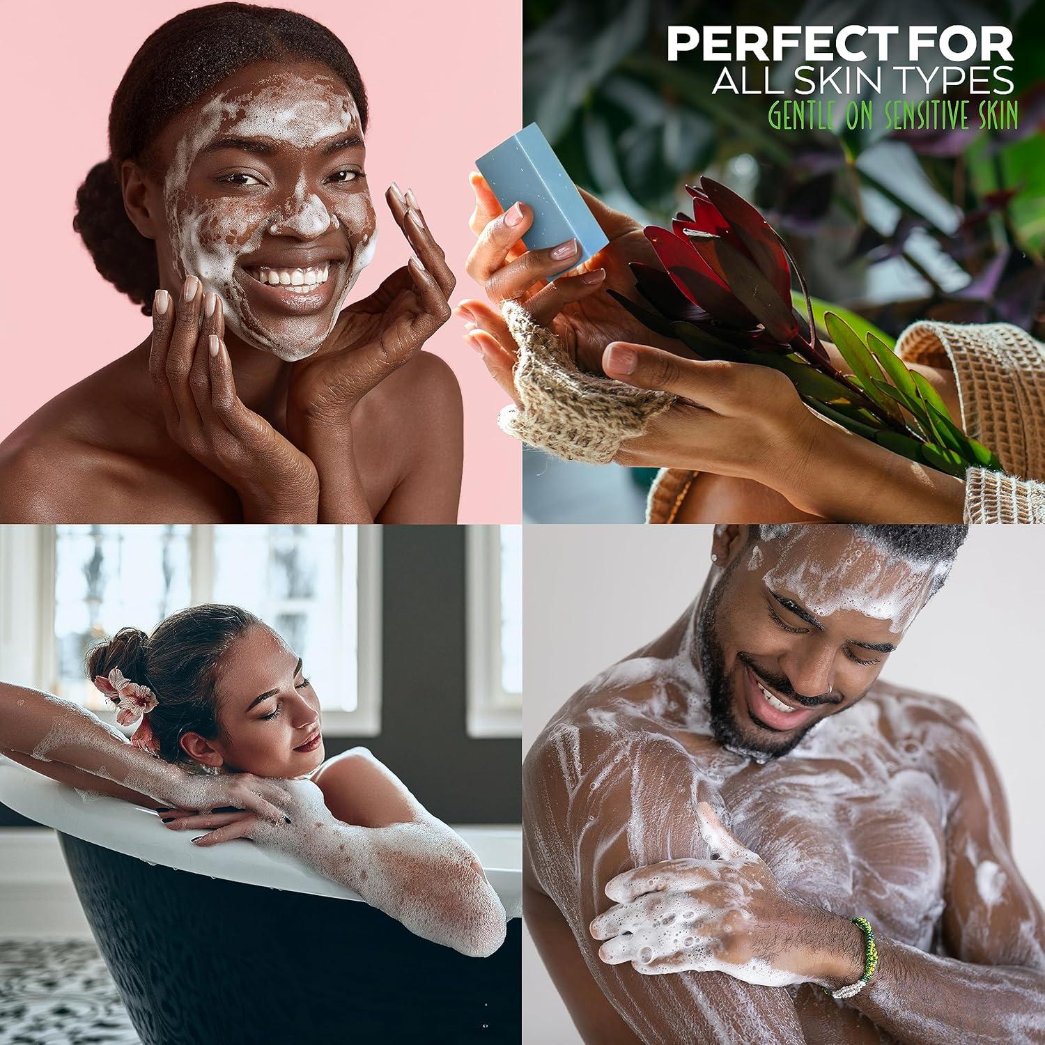 Jabón Vegano de Árnica y Menta Aspen Kay Naturals - 3 Piezas