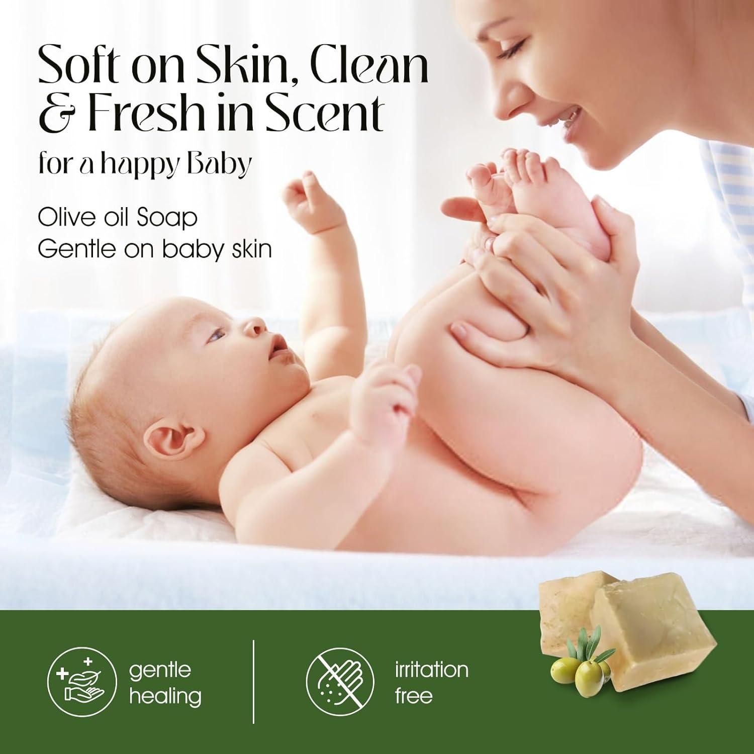 Conjunto de Jabones de Aceite de Oliva Nabulsi Orgánico 2 Paquetes