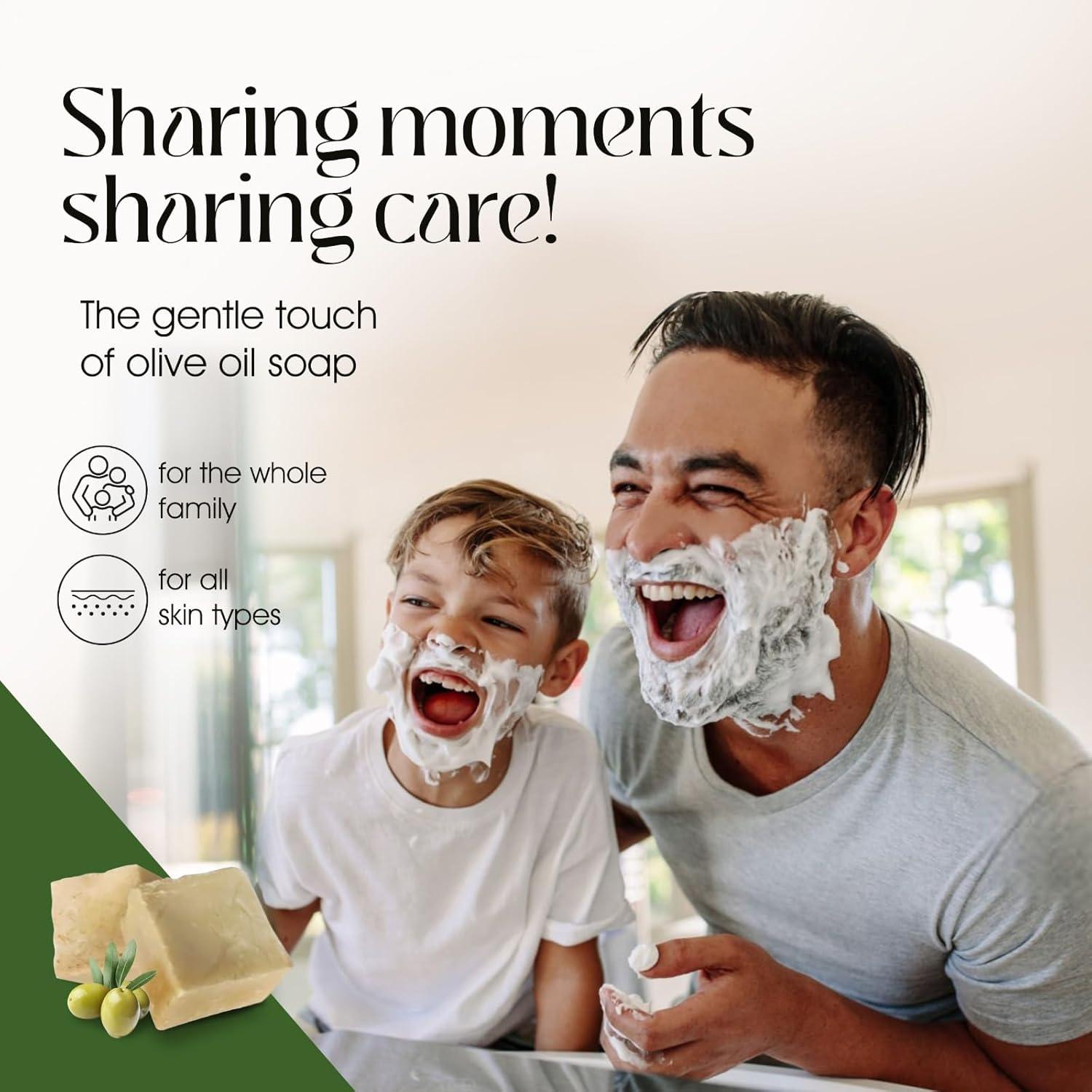 Conjunto de Jabones de Aceite de Oliva Nabulsi Orgánico 2 Paquetes