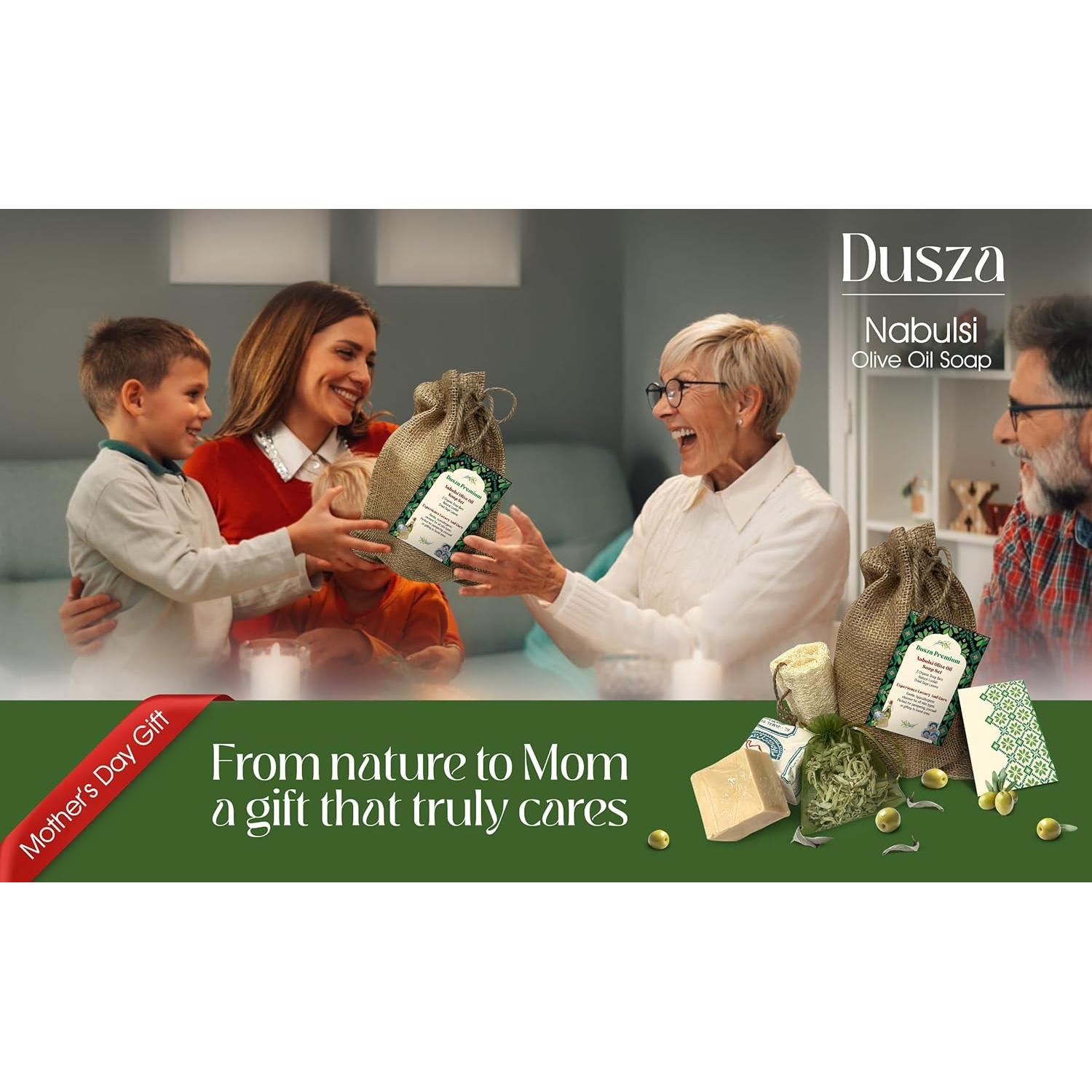 Conjunto de Jabones de Aceite de Oliva Nabulsi Orgánico 2 Paquetes