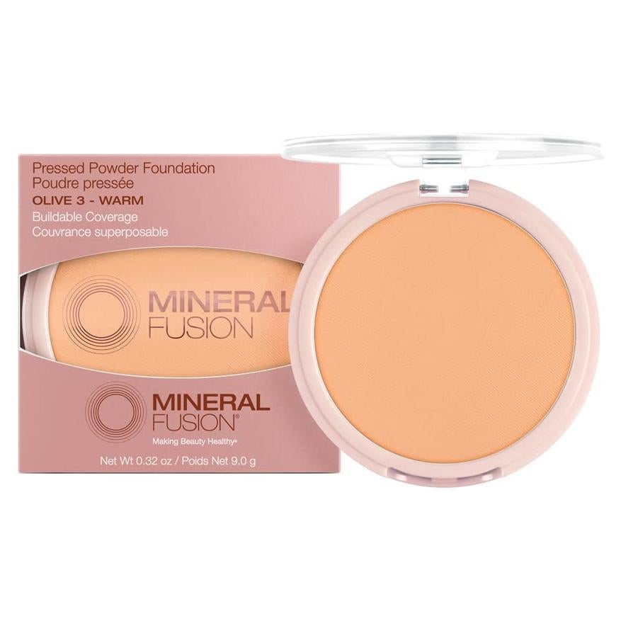 Base en Polvo Compacto Mineral Fusion Oliva 3 9.07 g Antienvejecimiento