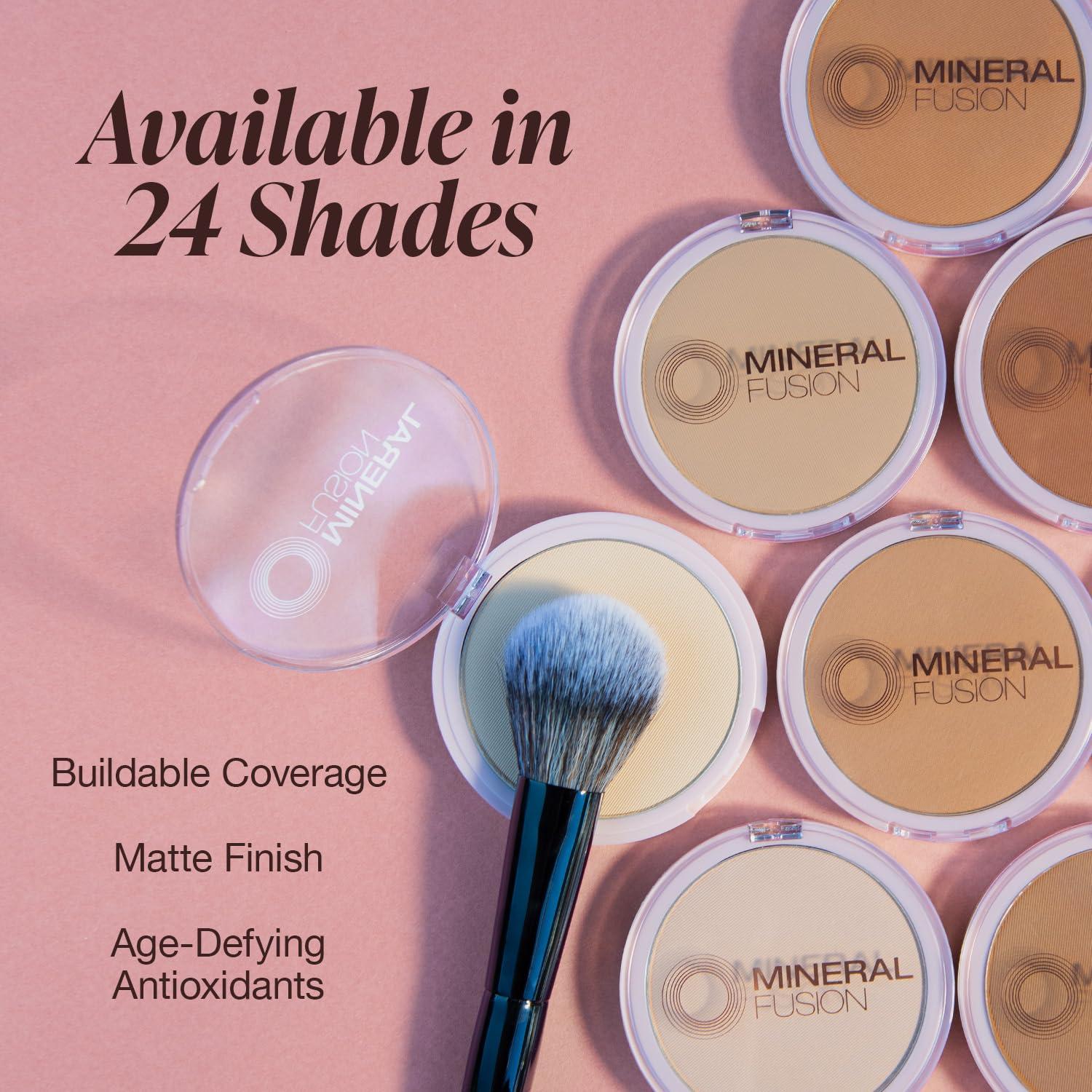 Base en Polvo Compacto Mineral Fusion Oliva 3 9.07 g Antienvejecimiento