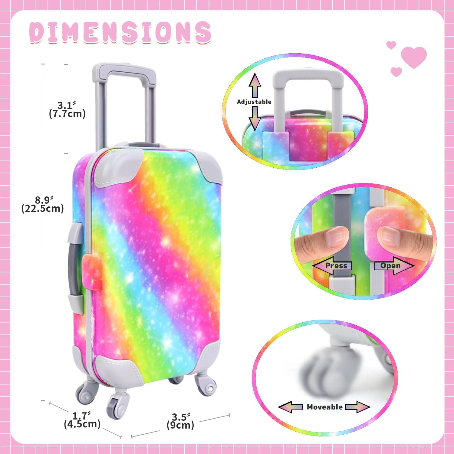 Conjunto Maleta para Muñecas K.T. Fancy 23 Pcs 46 cm