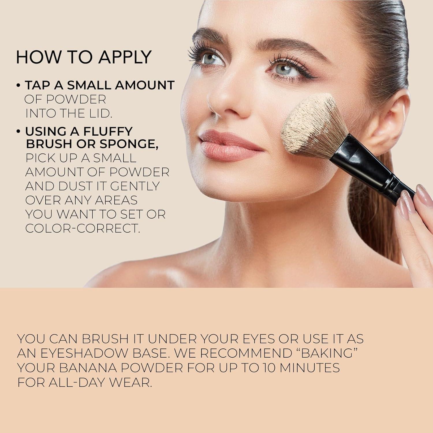 Polvo Fijador Banana Bellapierre 3.98g - Corrige Ojeras y Enrojecimiento