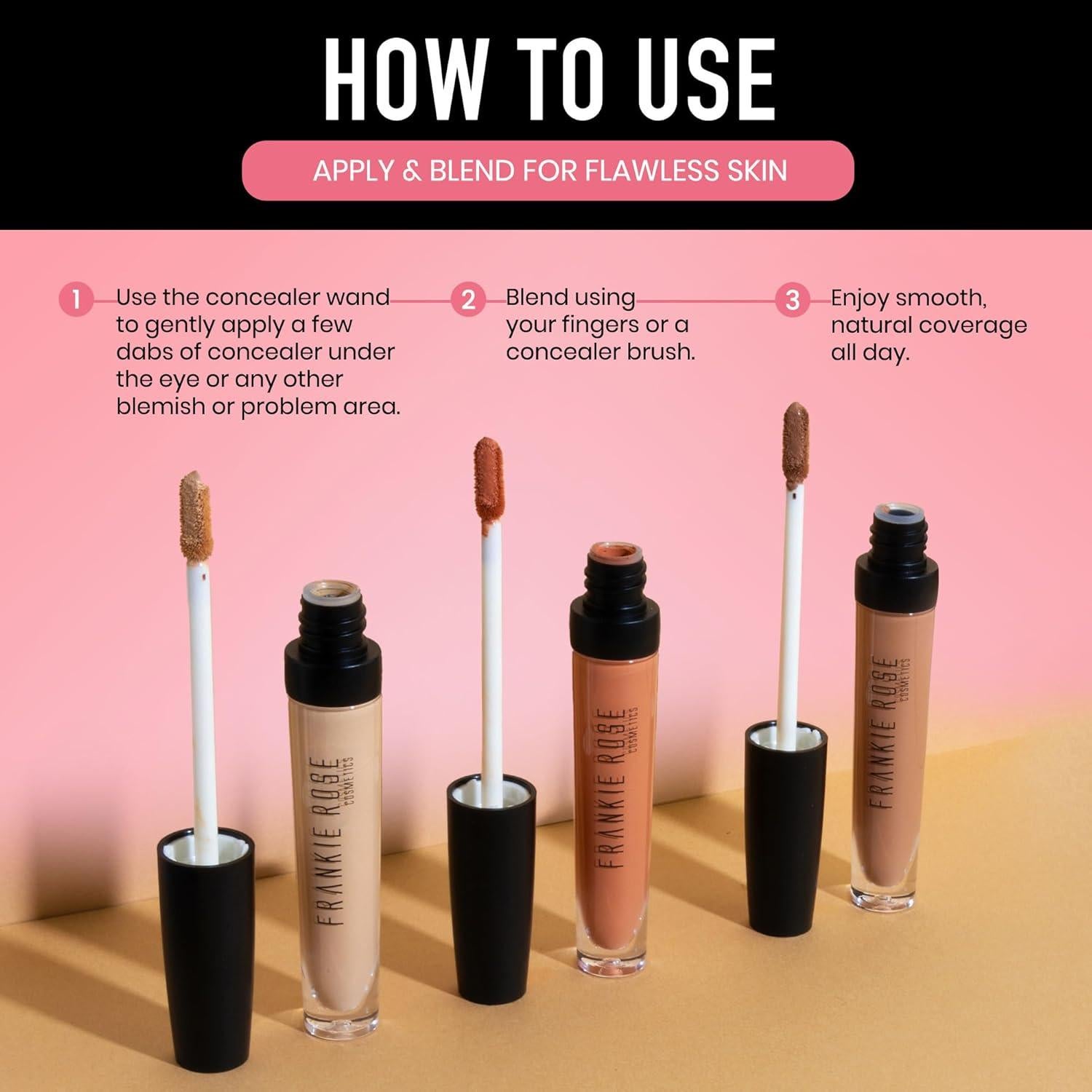 Corrector Frankie Rose Nuestro Pequeño Secreto Jengibre 40g