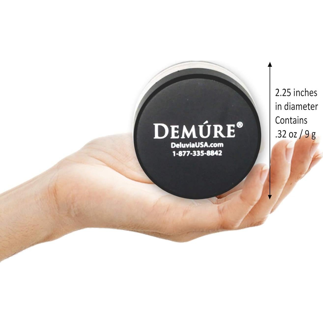 Base de Maquillaje Mineral Demure Tono Medio Oscuro Cálido 0.92kg
