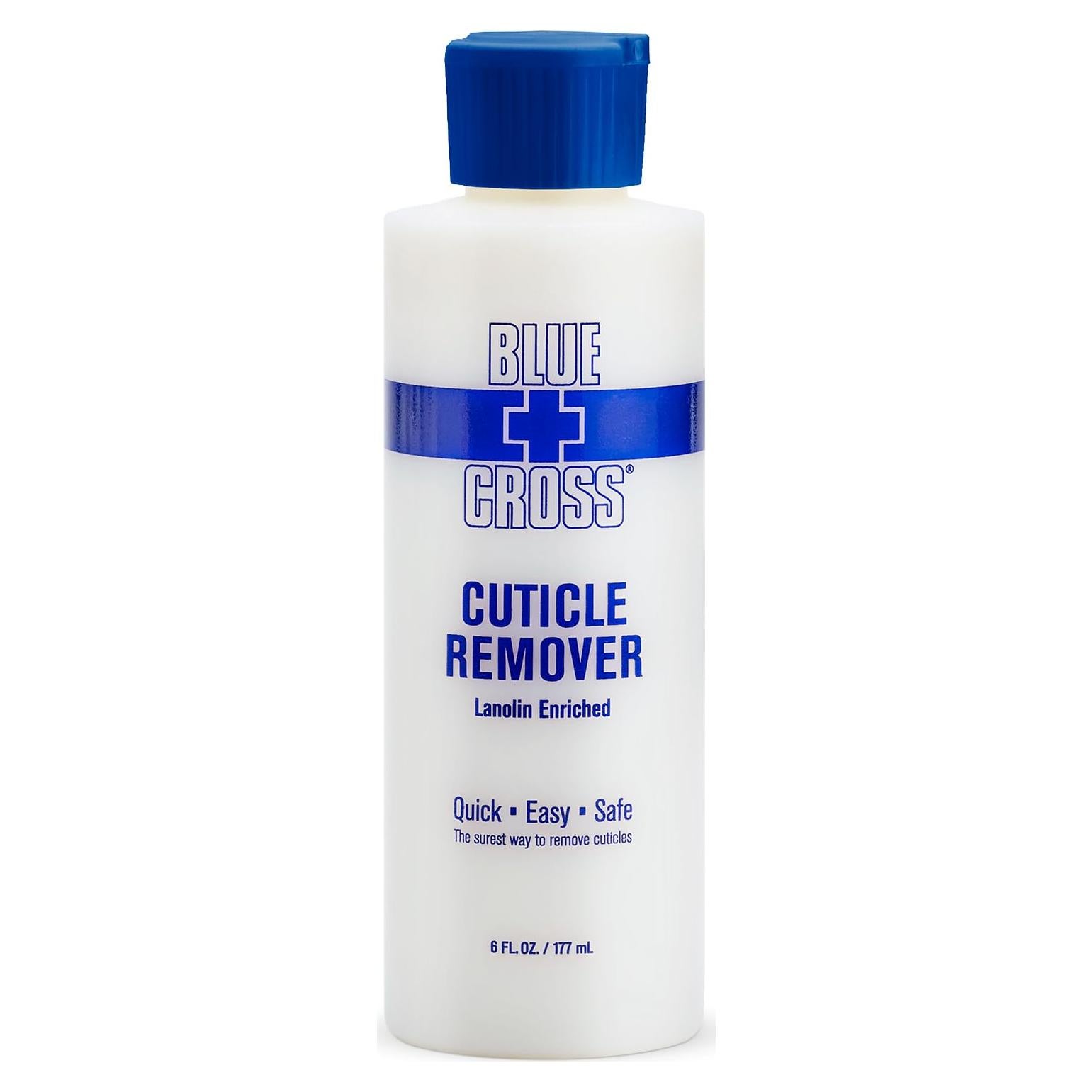 Removedor de Cutículas Líquido Blue Cross 170ml - Suavizante Profesional