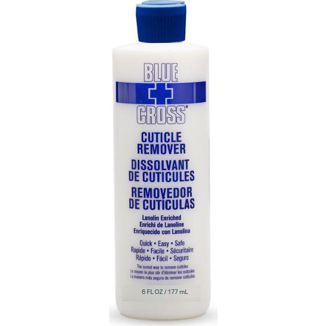 Removedor de Cutículas Líquido Blue Cross 170ml - Suavizante Profesional