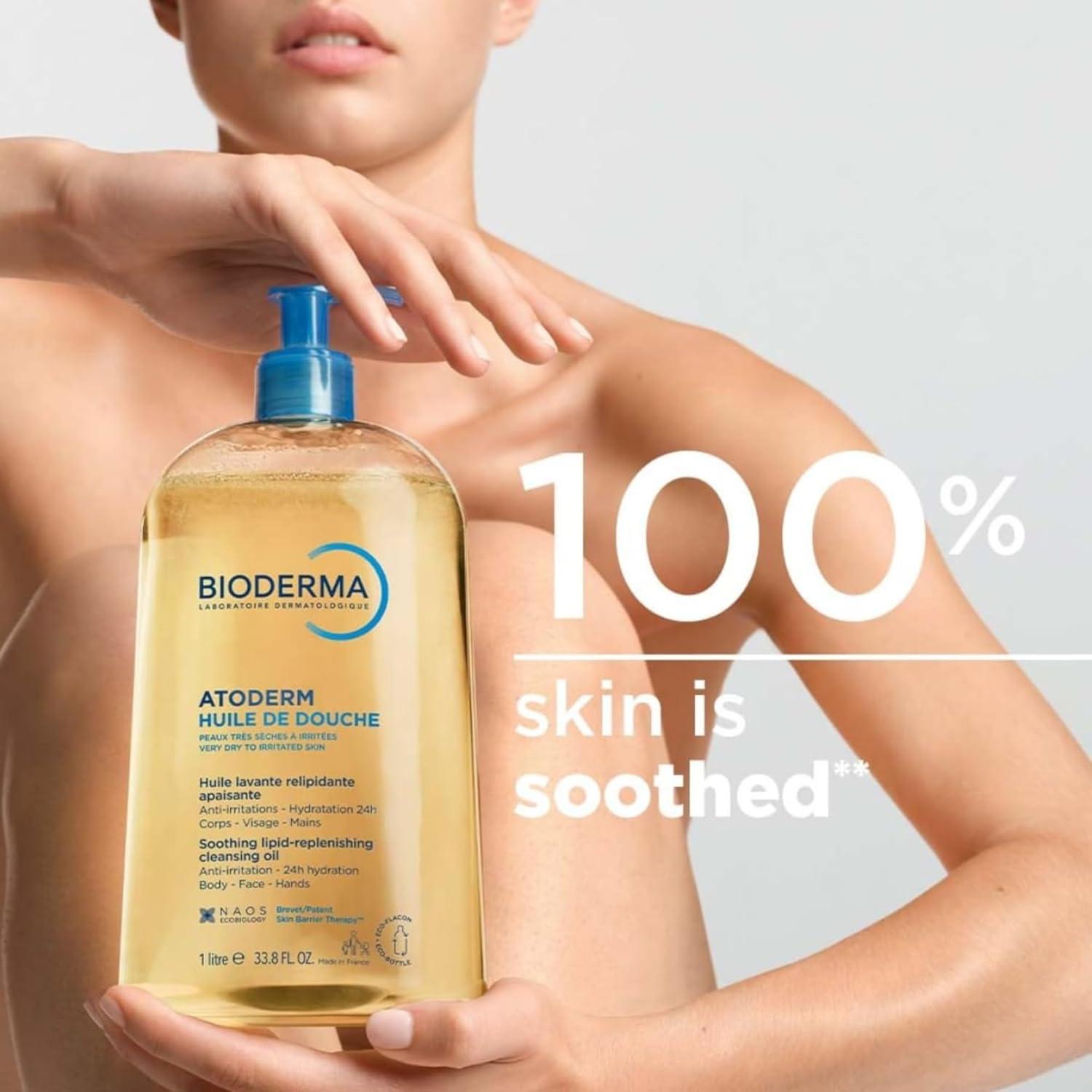 Bioderma Atoderm Aceite de Ducha 1000 ml - Limpiador Nutritivo