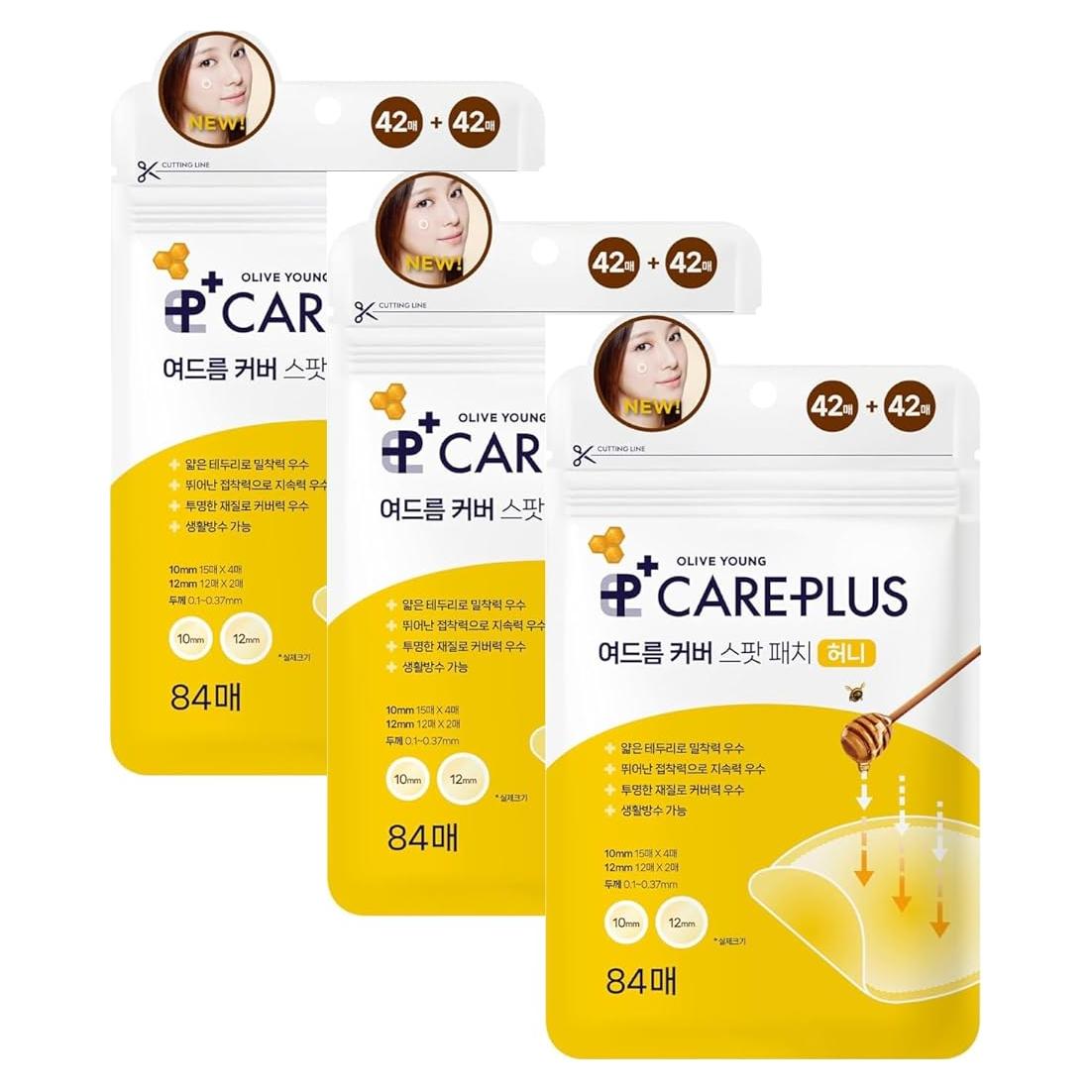 Parche para Acné Hidrocoloide OLIVE YOUNG Miel de Manuka 252u