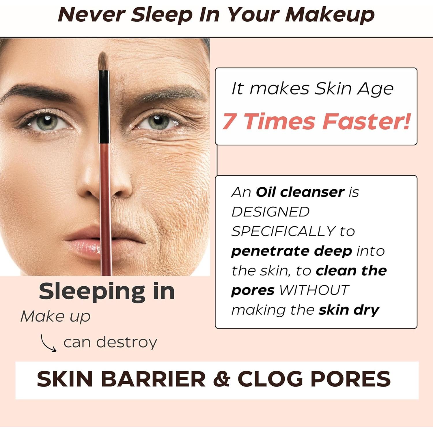 Aceite Limpiador Facial Botanic Visage 99% Natural 166g