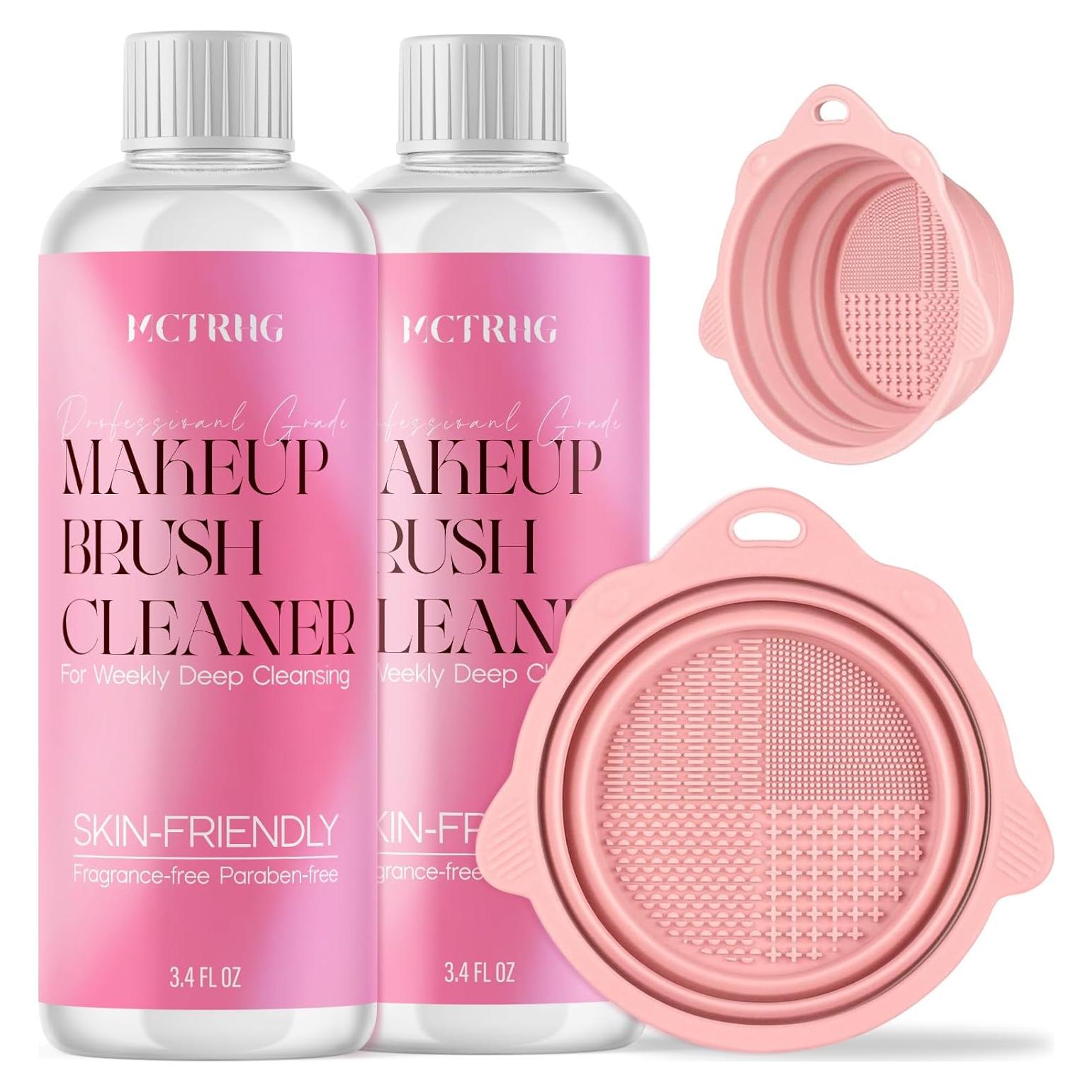 Limpiador de Brochas de Maquillaje MCTRHG 200 ml con Tazón