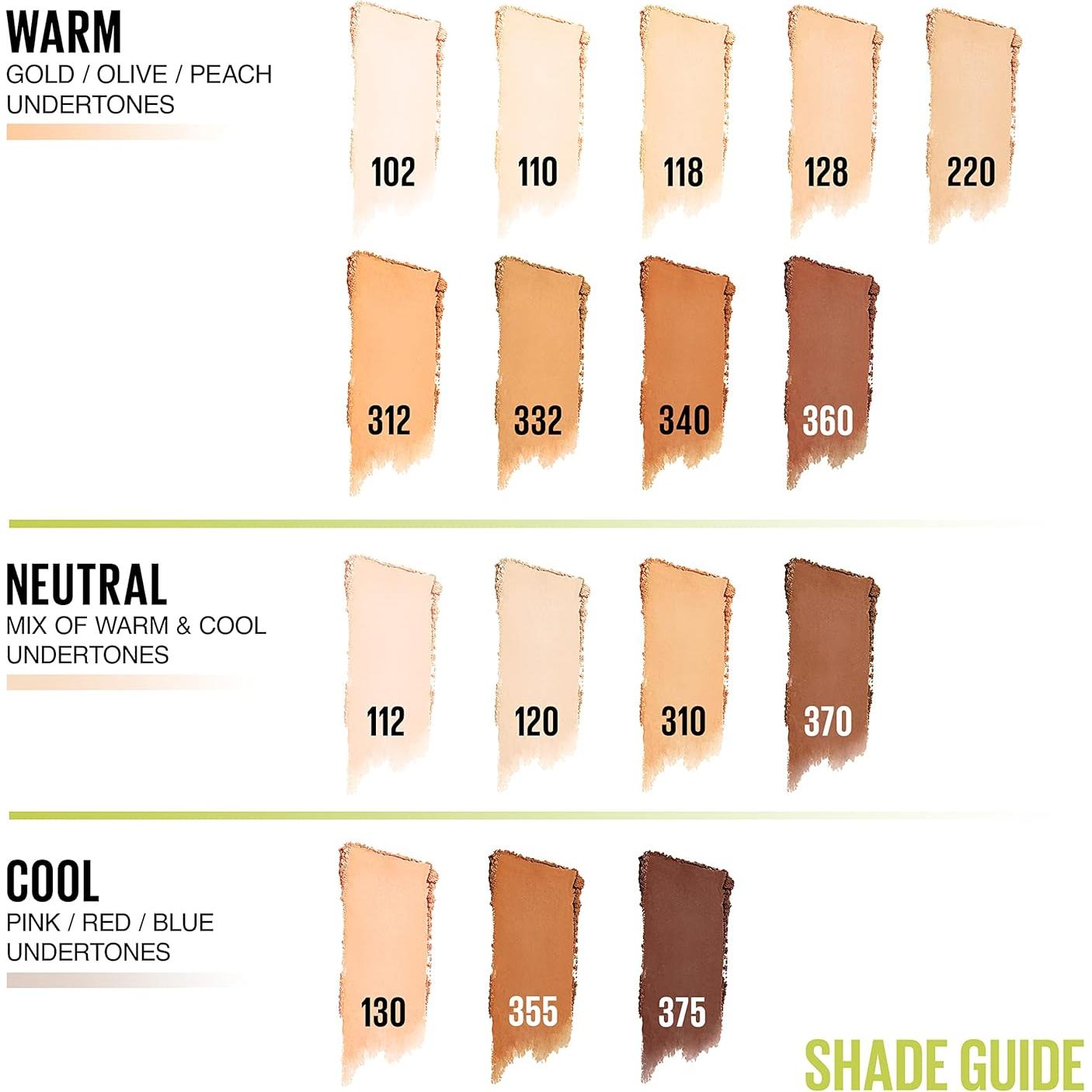 Maybelline Super Stay Polvo-Fundación Híbrido 118 - Mate 24HR