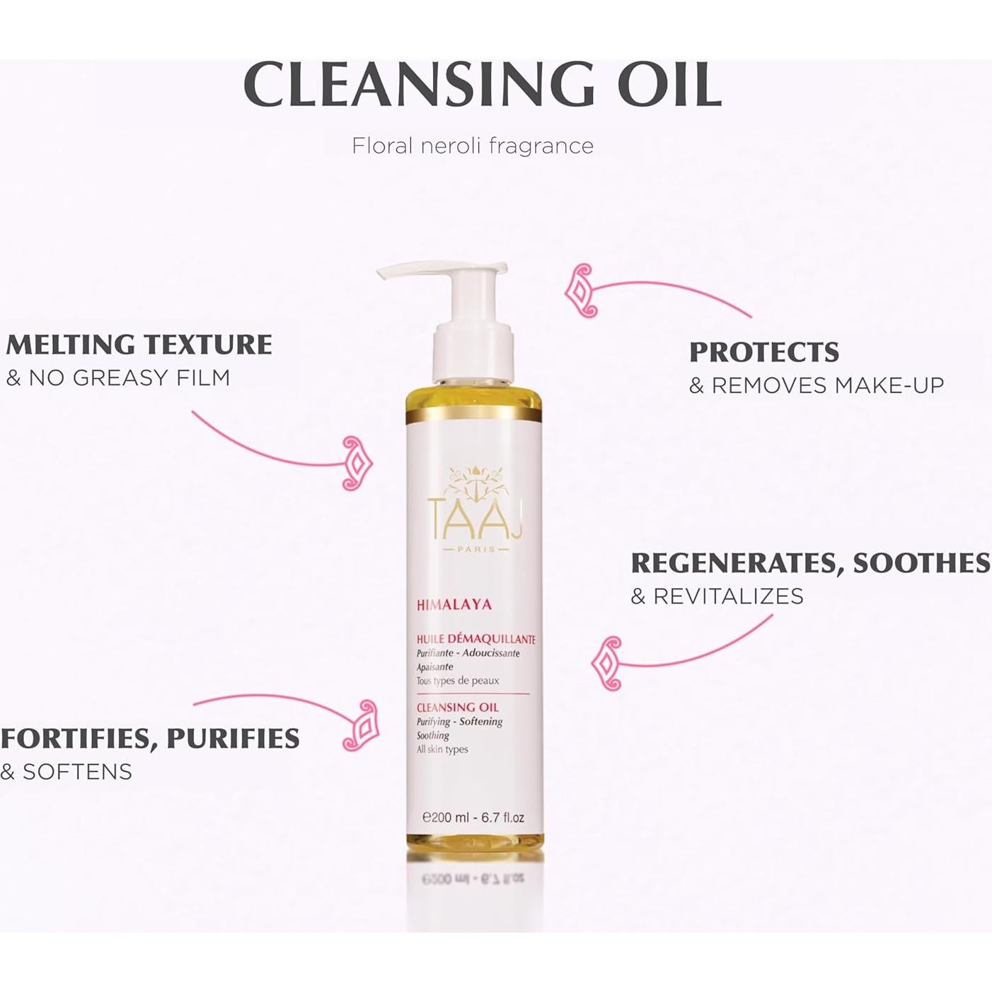 Aceite Limpiador Himalaya 200ml - Hidratante y Vegano