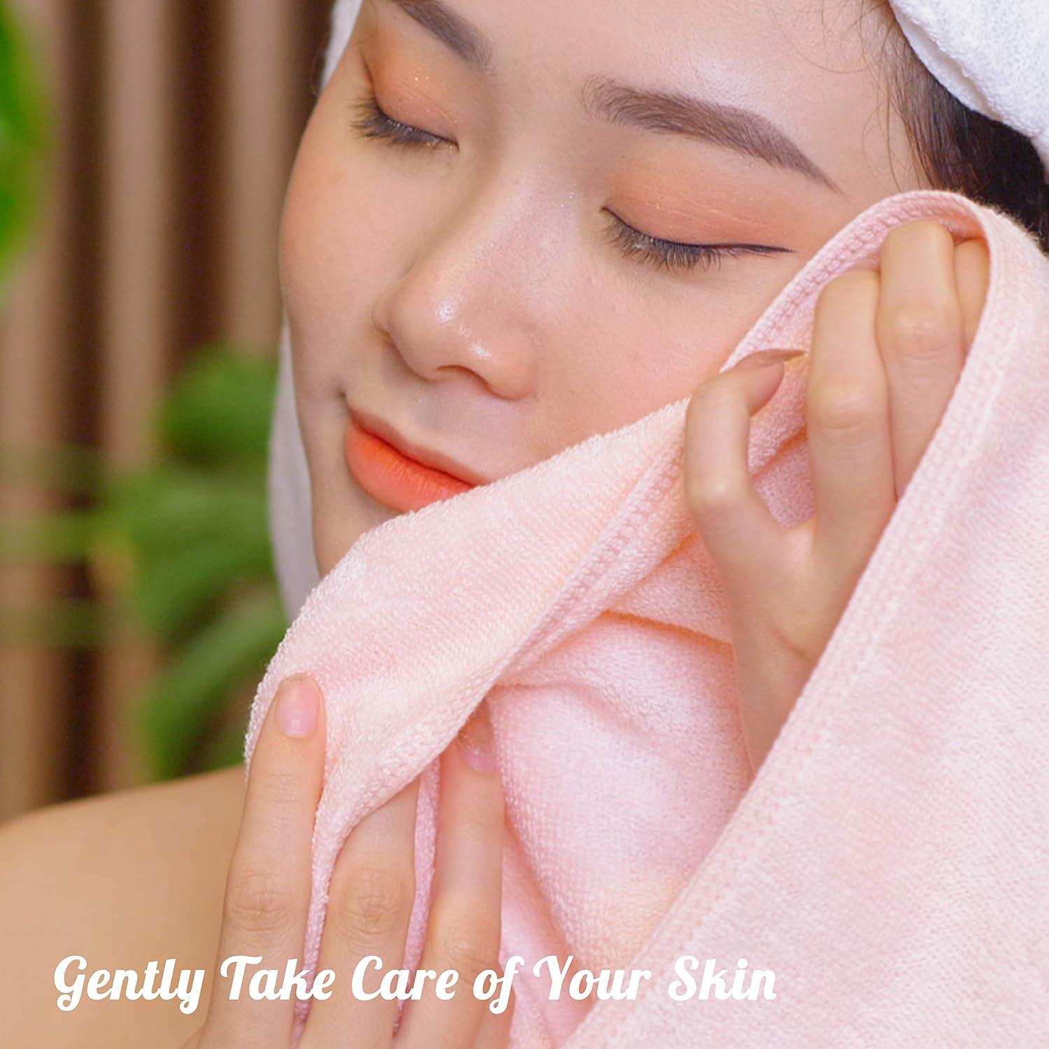 Toallas de Baño Mother-Earth 6-Pack 30x30 cm Suaves y Absorbentes