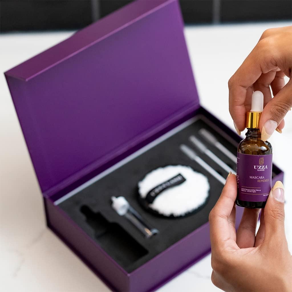 Desmaquillante de Ojos UZZA 29.57ml - Natural y Suave para Pestañas