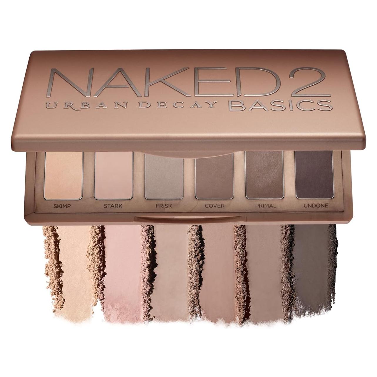 Paleta de Sombras Urban Decay Naked 2 Basics Mini - 6 Tonos Mate