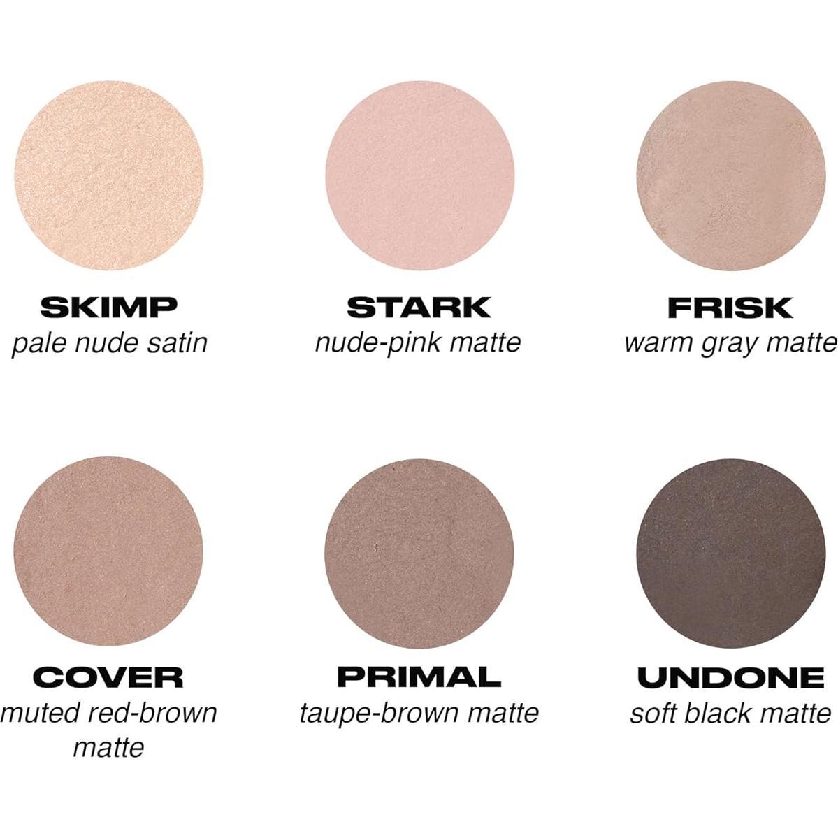 Paleta de Sombras Urban Decay Naked 2 Basics Mini - 6 Tonos Mate