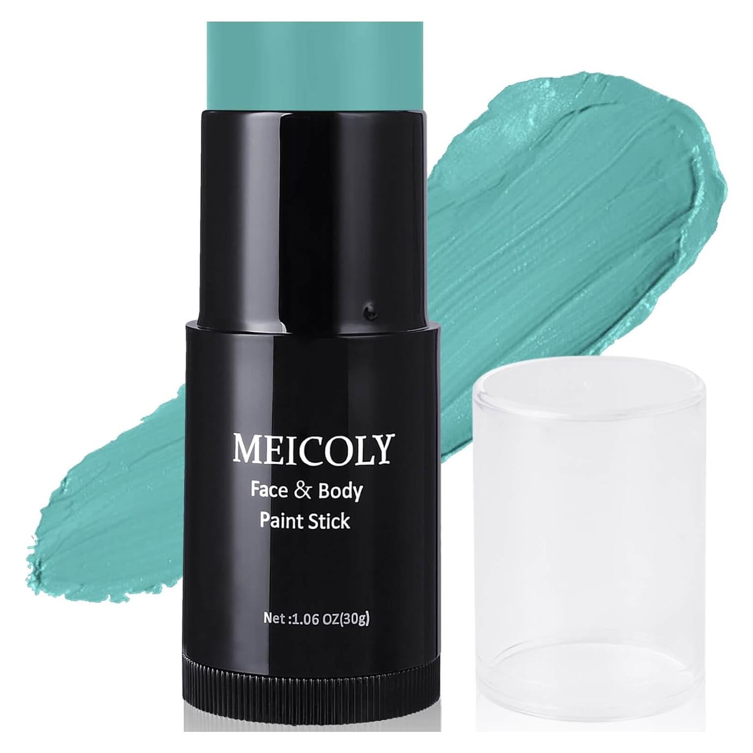Pintura Facial y Corporal MEICOLY Teal 30g a Prueba de Agua