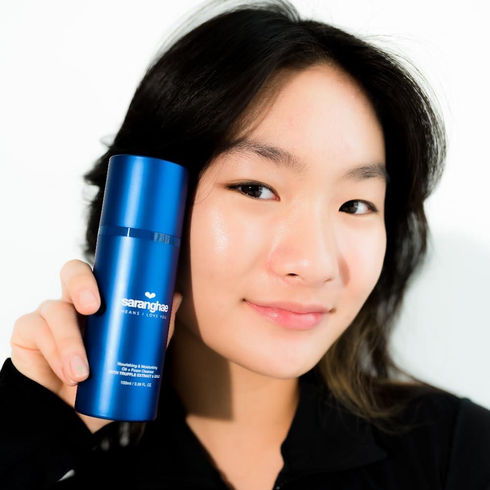 Limpiador Facial Aceite Saranghae 109g - Hidratante Coreano